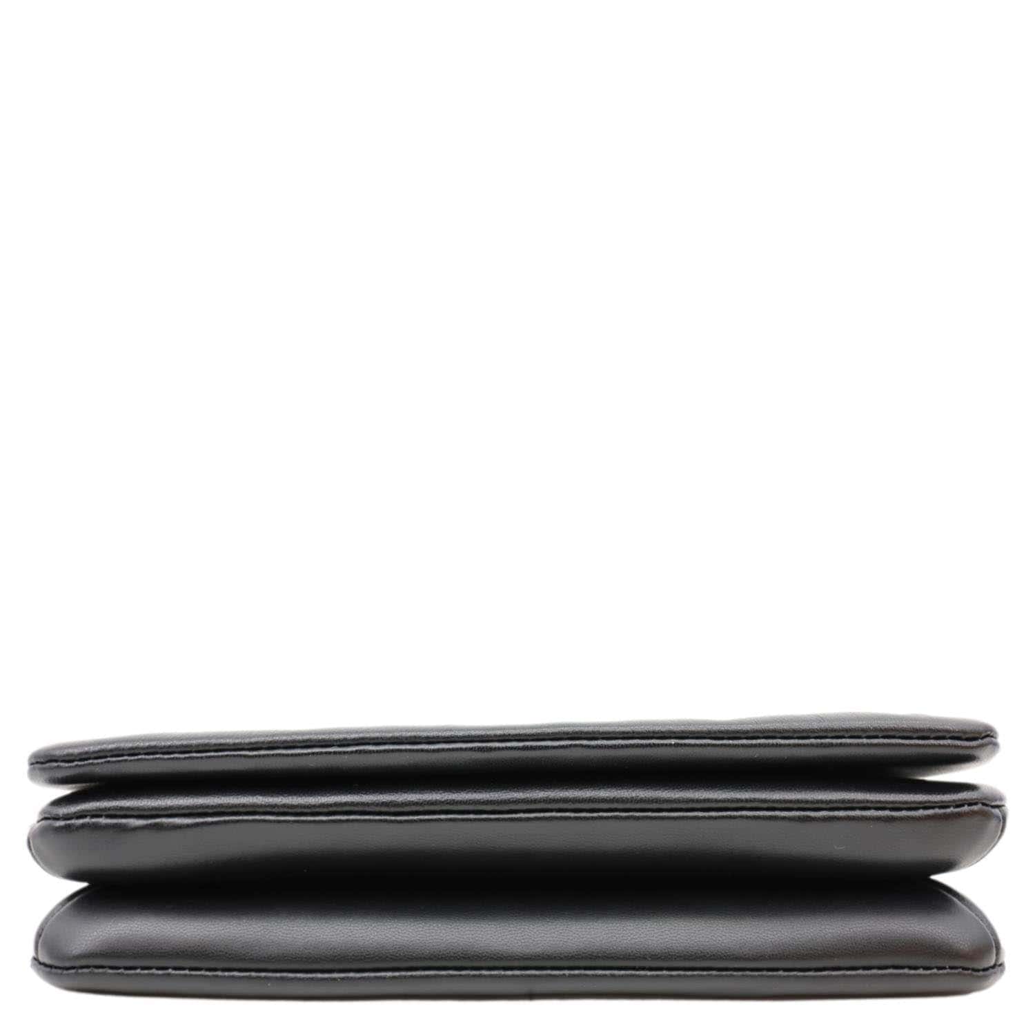 LOUIS VUITTON Coussin Monogram Embossed Pochette Crossbody Bag Black - Image 9