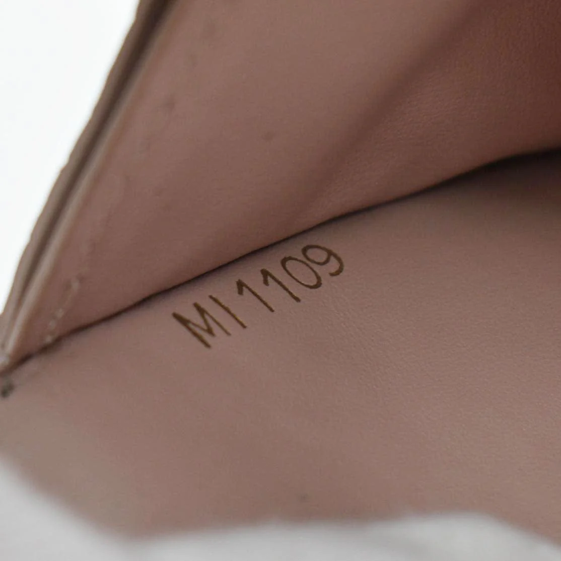 LOUIS VUITTON Croisette Damier Ebene Crossbody Chain Wallet Brown - Image 14