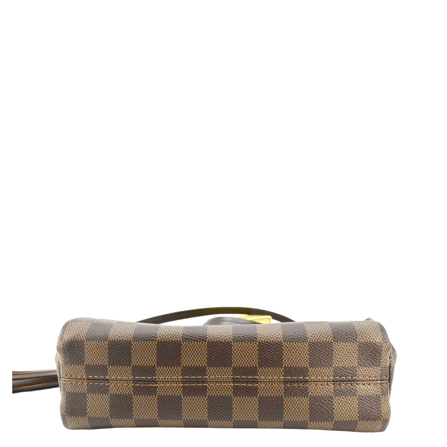 LOUIS VUITTON Croisette Damier Ebene Crossbody Bag Brown - Image 10