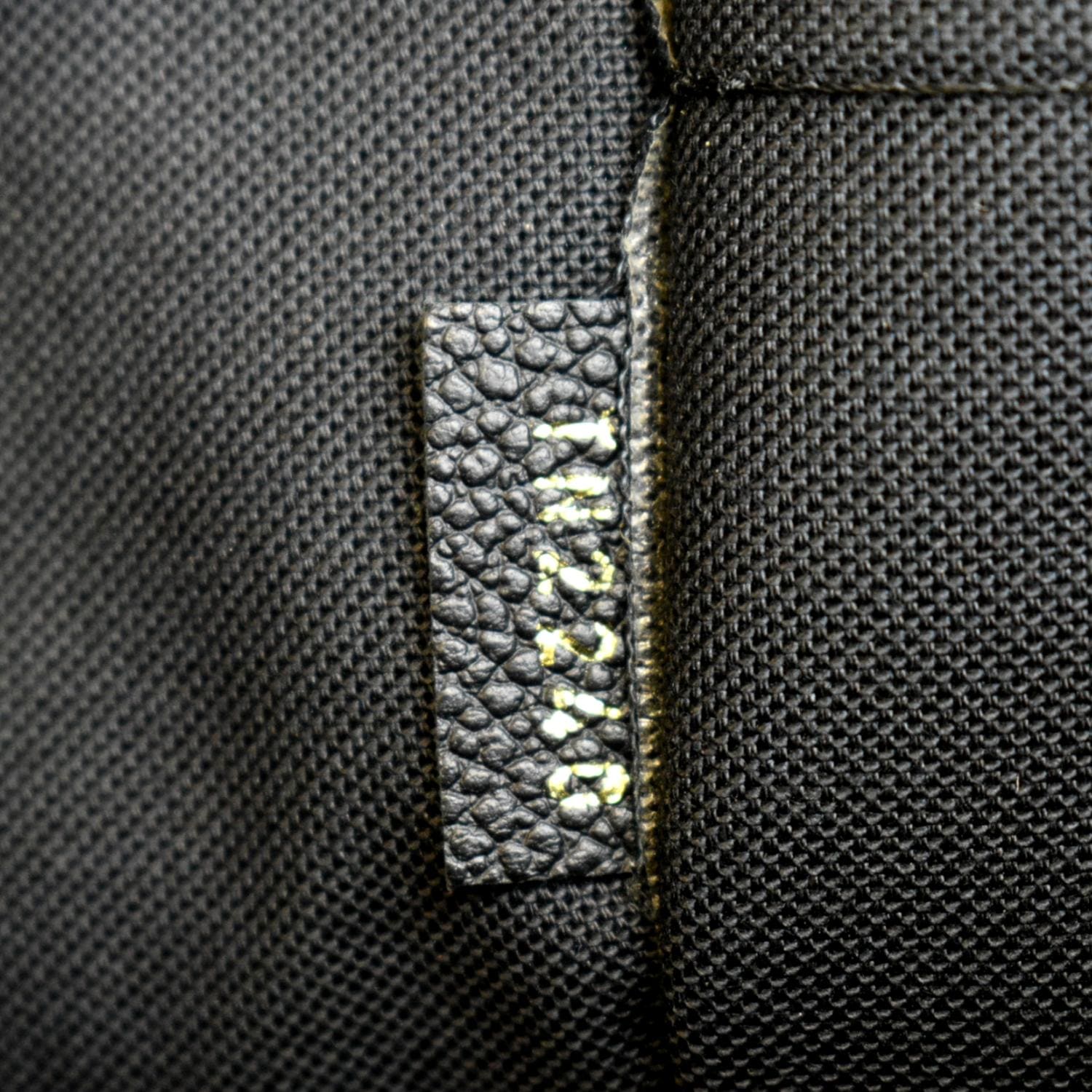 LOUIS VUITTON Daily Pouch Monogram Embossed Leather Clutch Bag Black - Image 16
