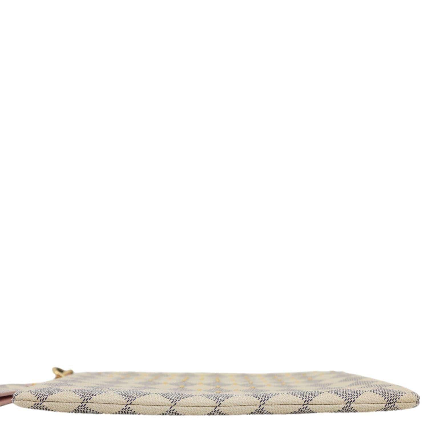 LOUIS VUITTON Damier Azur City Pouch Rose Ballerine - Image 9