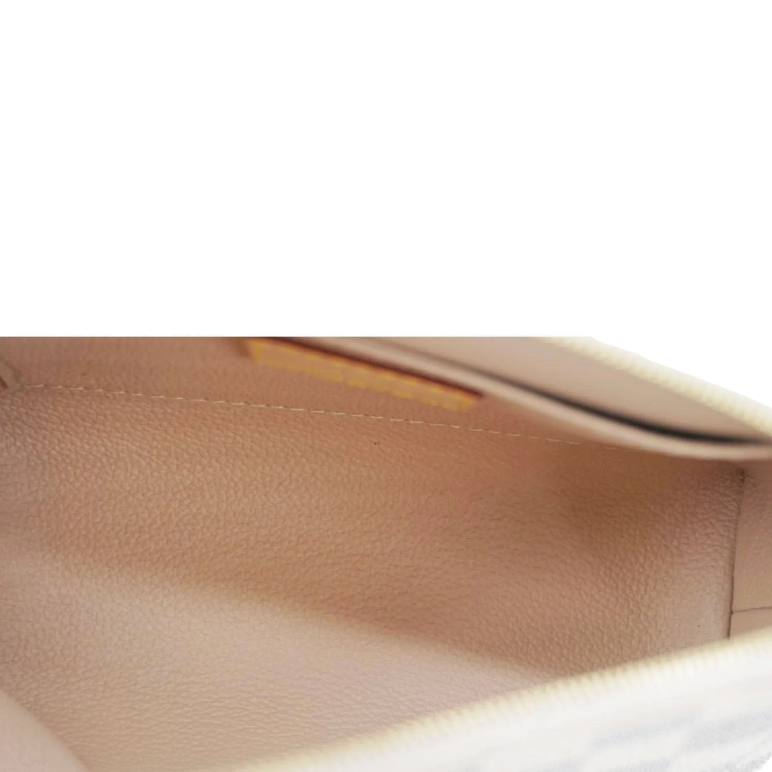 LOUIS VUITTON Damier Azur Cosmetic Pouch White - Image 12