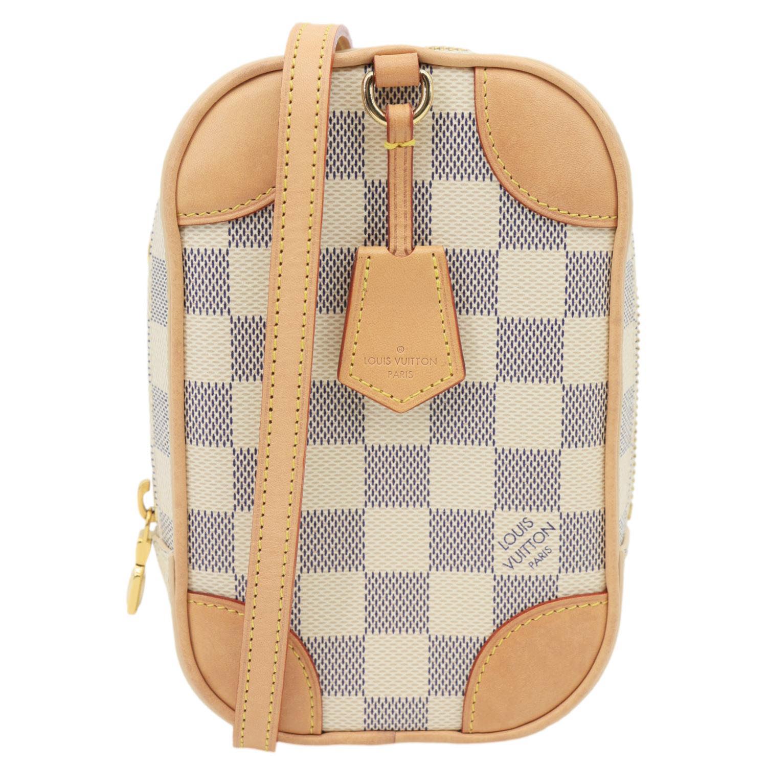 LOUIS VUITTON NeoKapi Damier Azur Shoulder Bag White