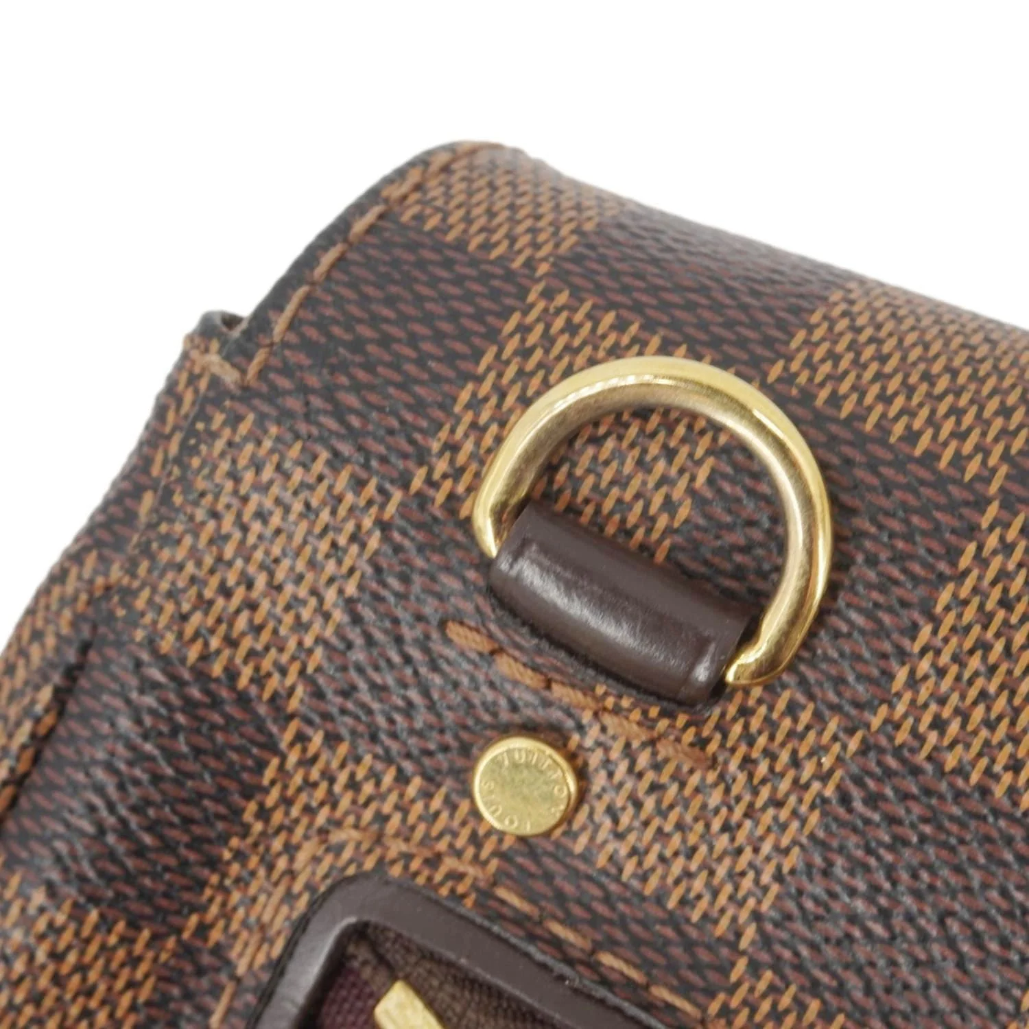 LOUIS VUITTON Hoxton GM Damier Ebene Crossbody Bag Brown - Image 11