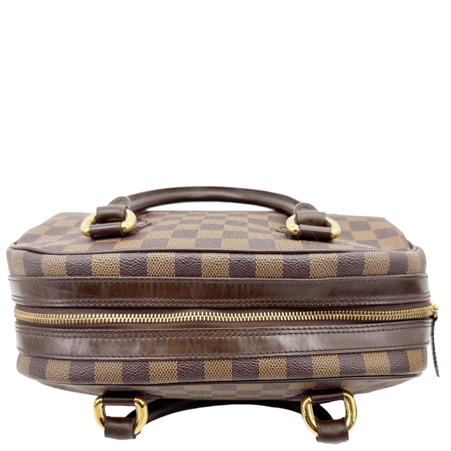 LOUIS VUITTON Duomo Damier Ebene Satchel Bag Brown - Image 4