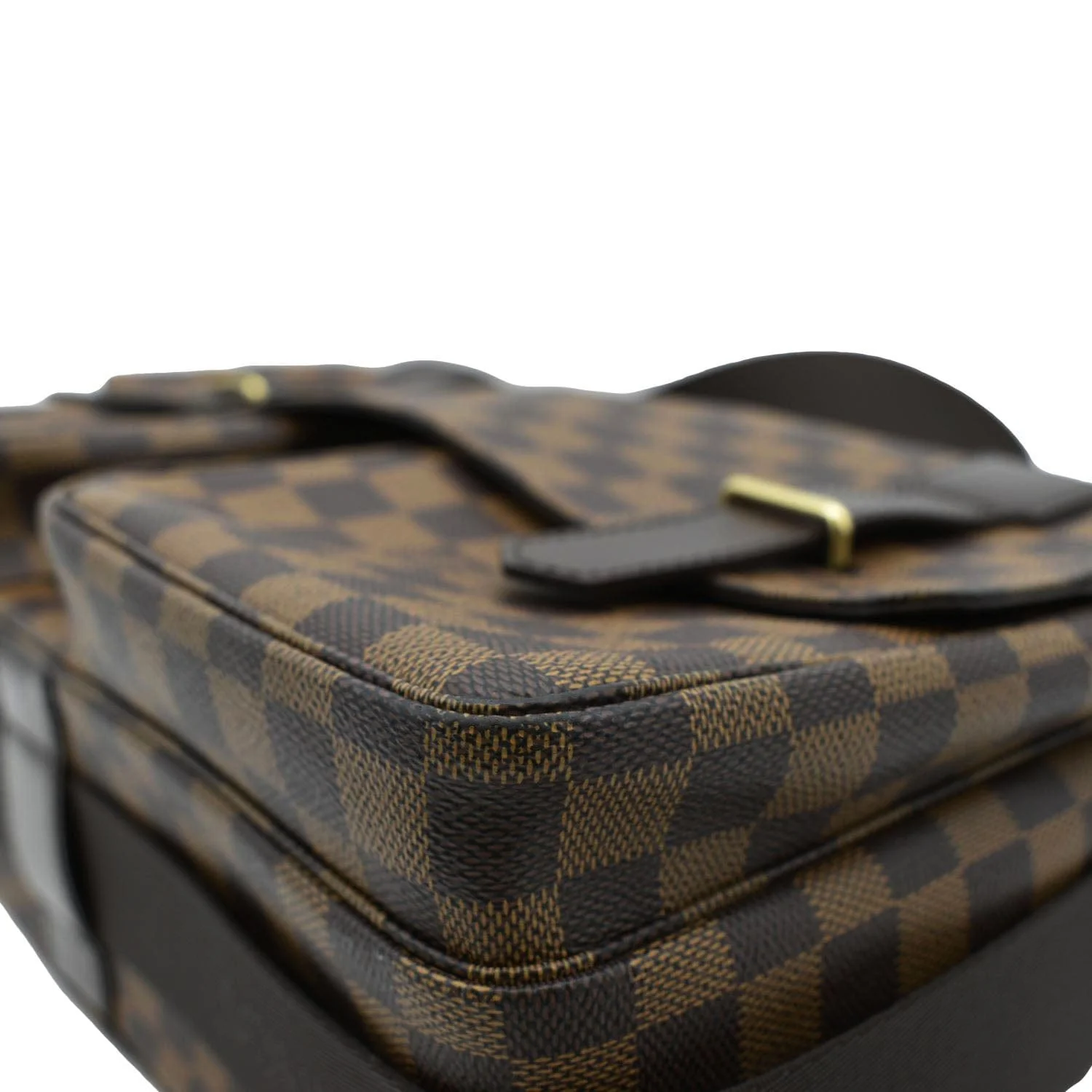 LOUIS VUITTON Broadway Damier Ebene Messenger Bag Brown - Image 7