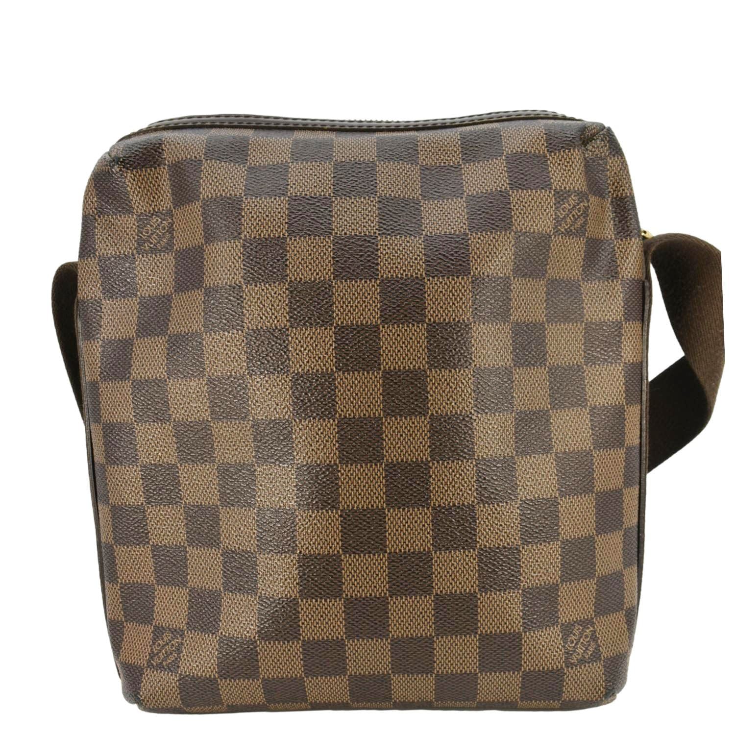 LOUIS VUITTON Trotteur Beaubourg PM Damier Ebene Crossbody Bag Brown - Image 3