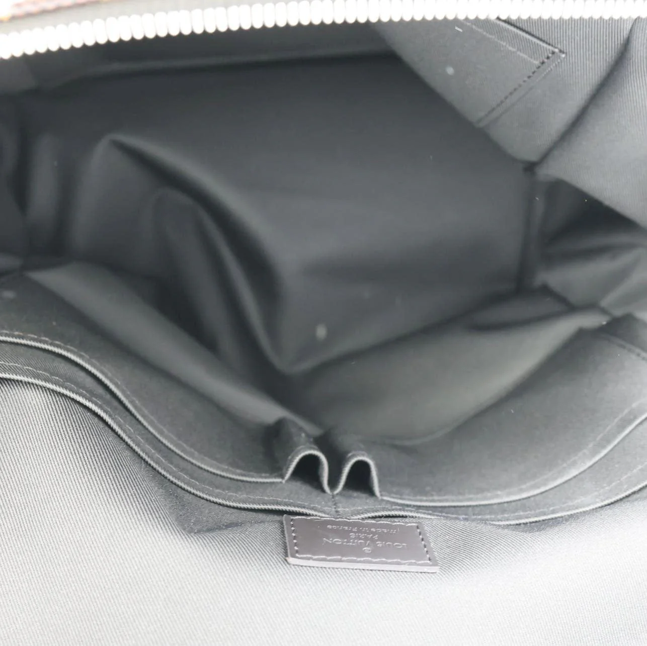 LOUIS VUITTON Jake Damier Ebene Backpack Bag Brown - Image 13