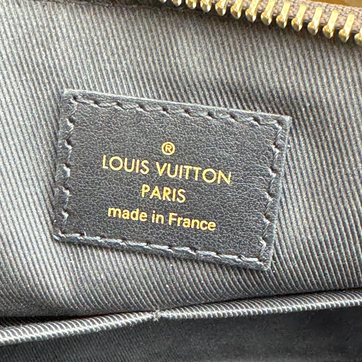 LOUIS VUITTON Odeon PM Damier Ebene Tote Shoulder Bag Brown - Image 11