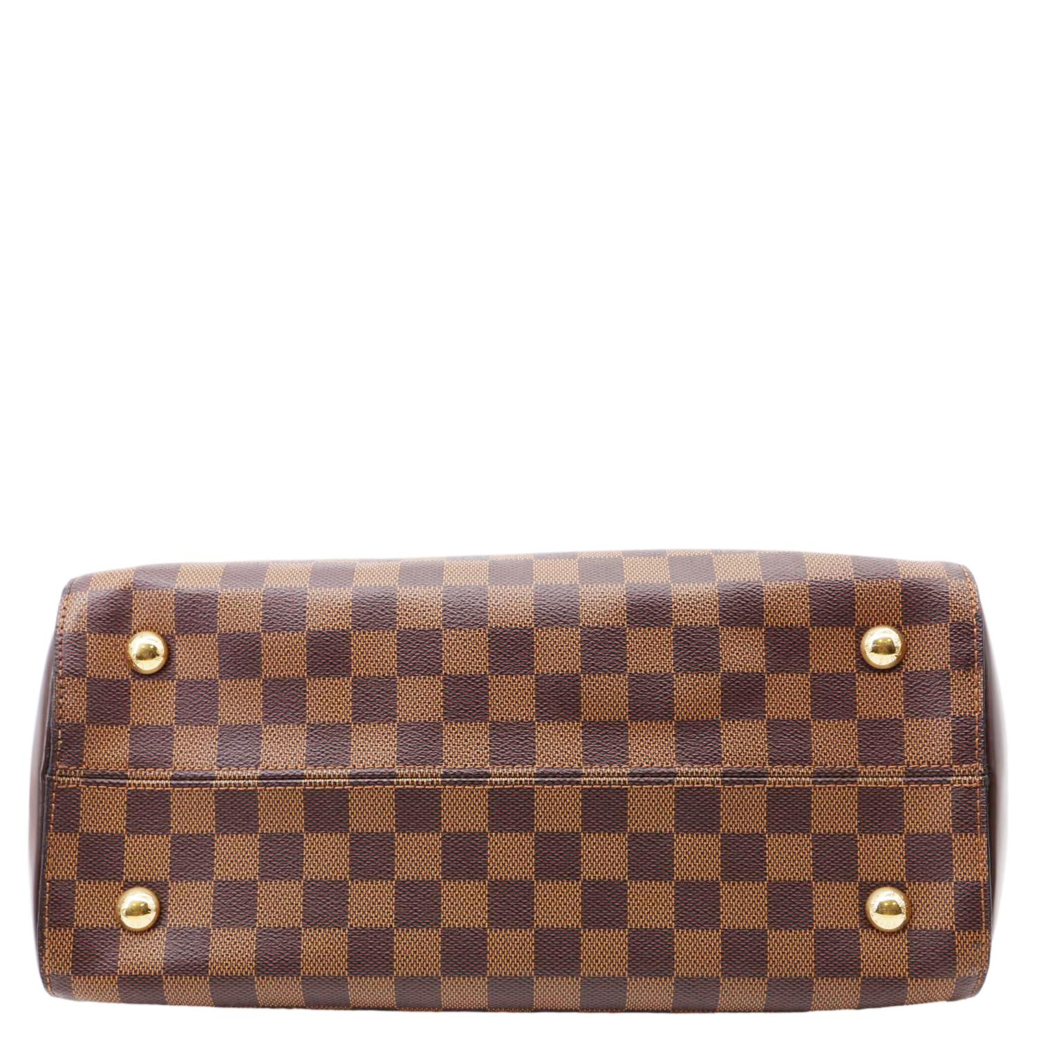 LOUIS VUITTON Rivoli MM Damier Ebene Shoulder Bag Brown - Image 11