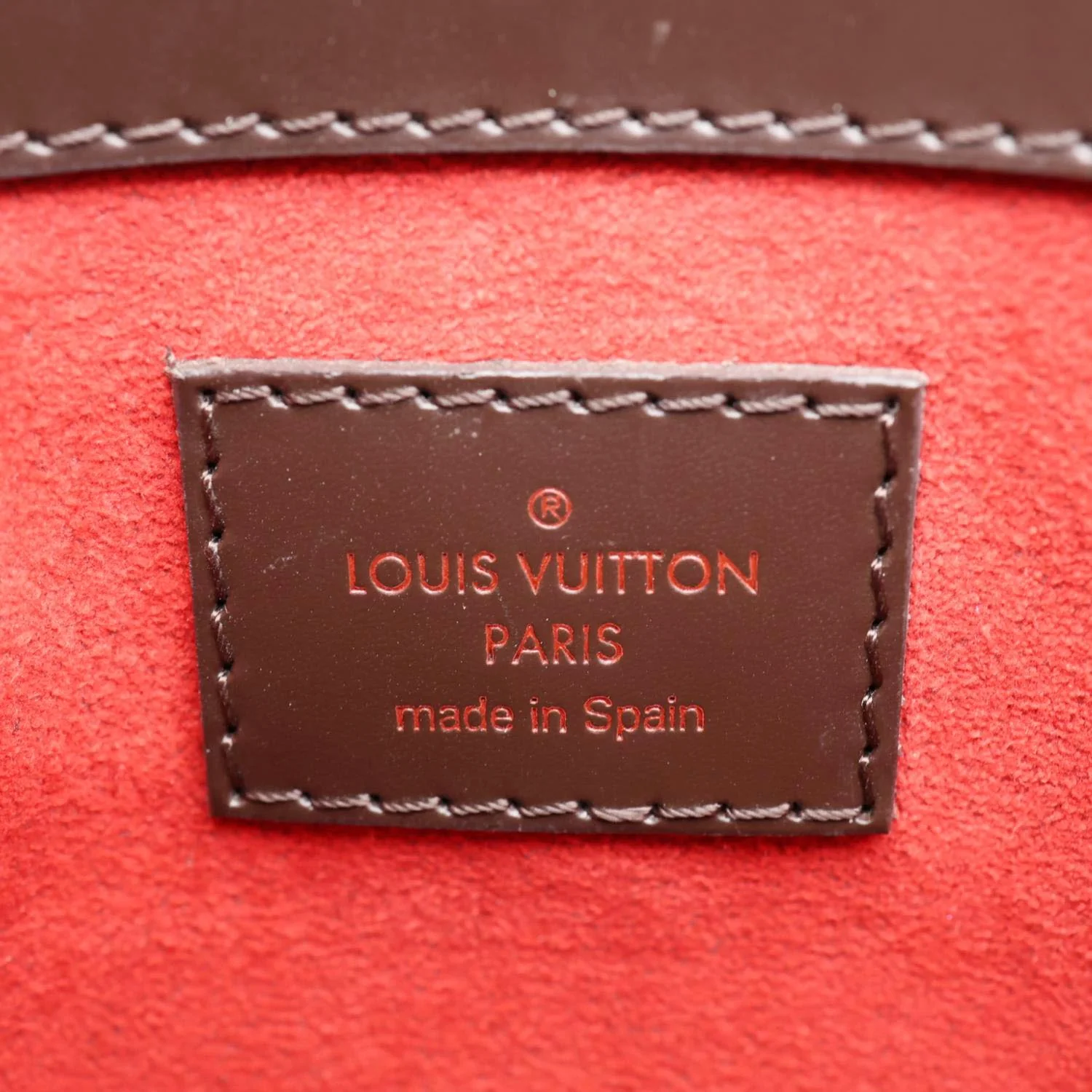 LOUIS VUITTON Rivoli MM Damier Ebene Shoulder Bag Brown - Image 15