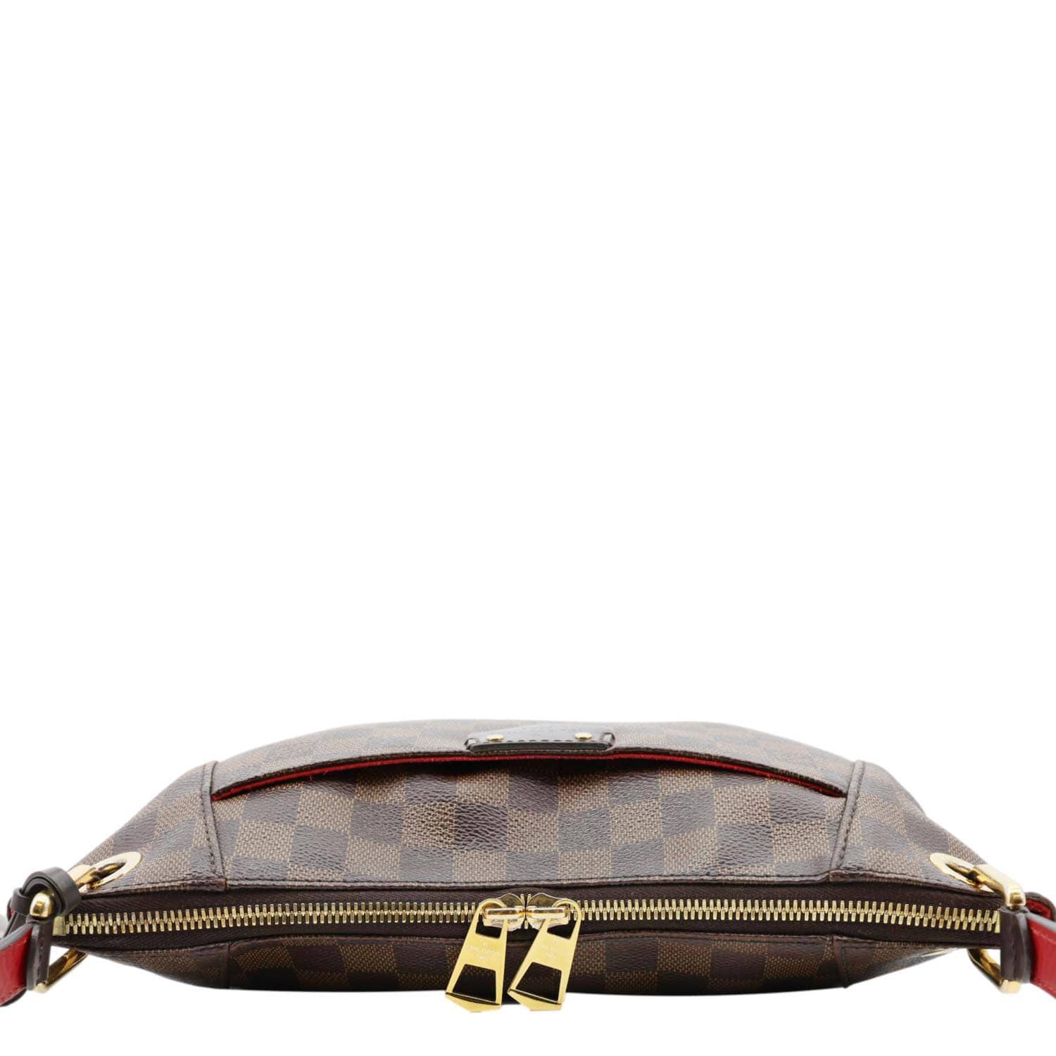 LOUIS VUITTON South Bank Besace Damier Ebene Crossbody Bag Brown - Image 5