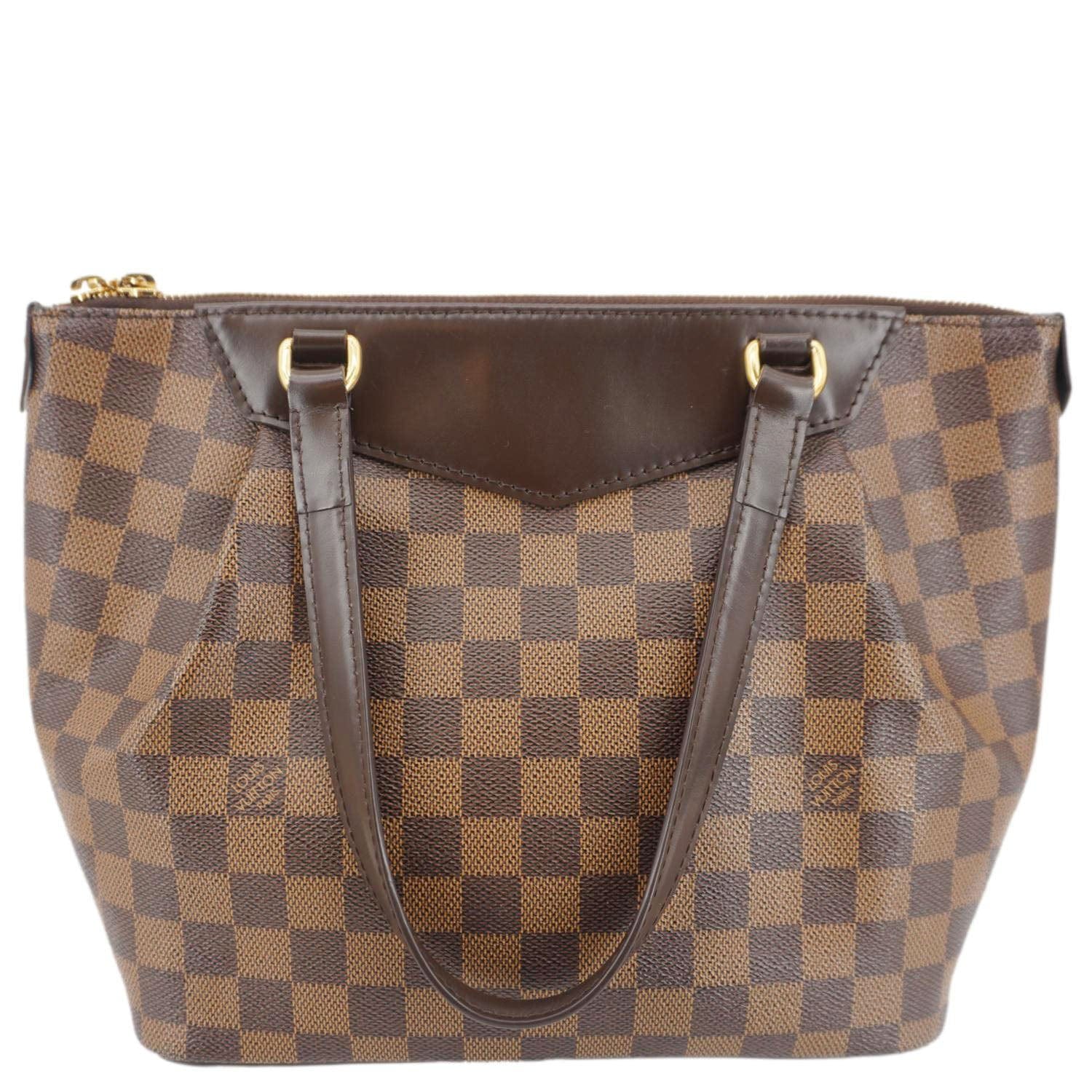 LOUIS VUITTON Westminster PM Damier Ebene Tote Shoulder Bag Brown - Image 4