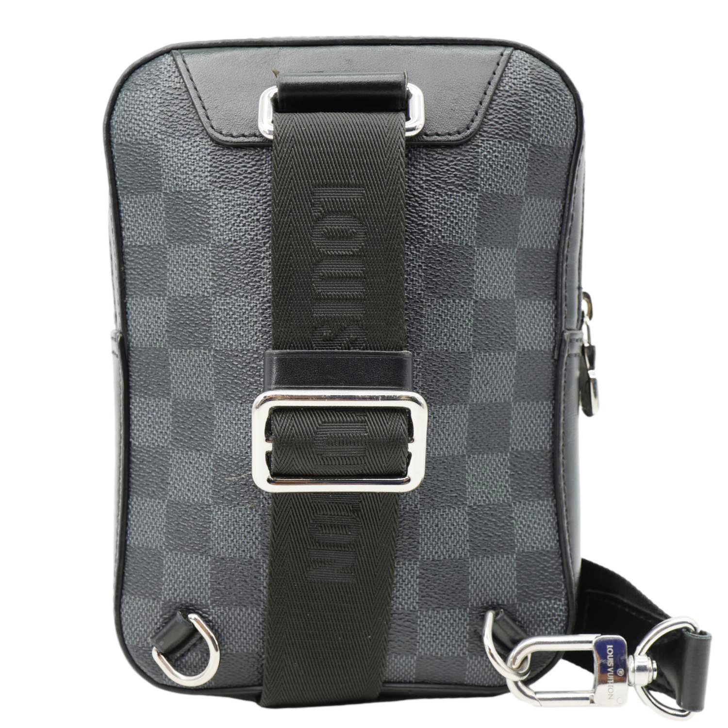 LOUIS VUITTON 3D Amazone Damier Graphite Sling Bag Black - Image 3