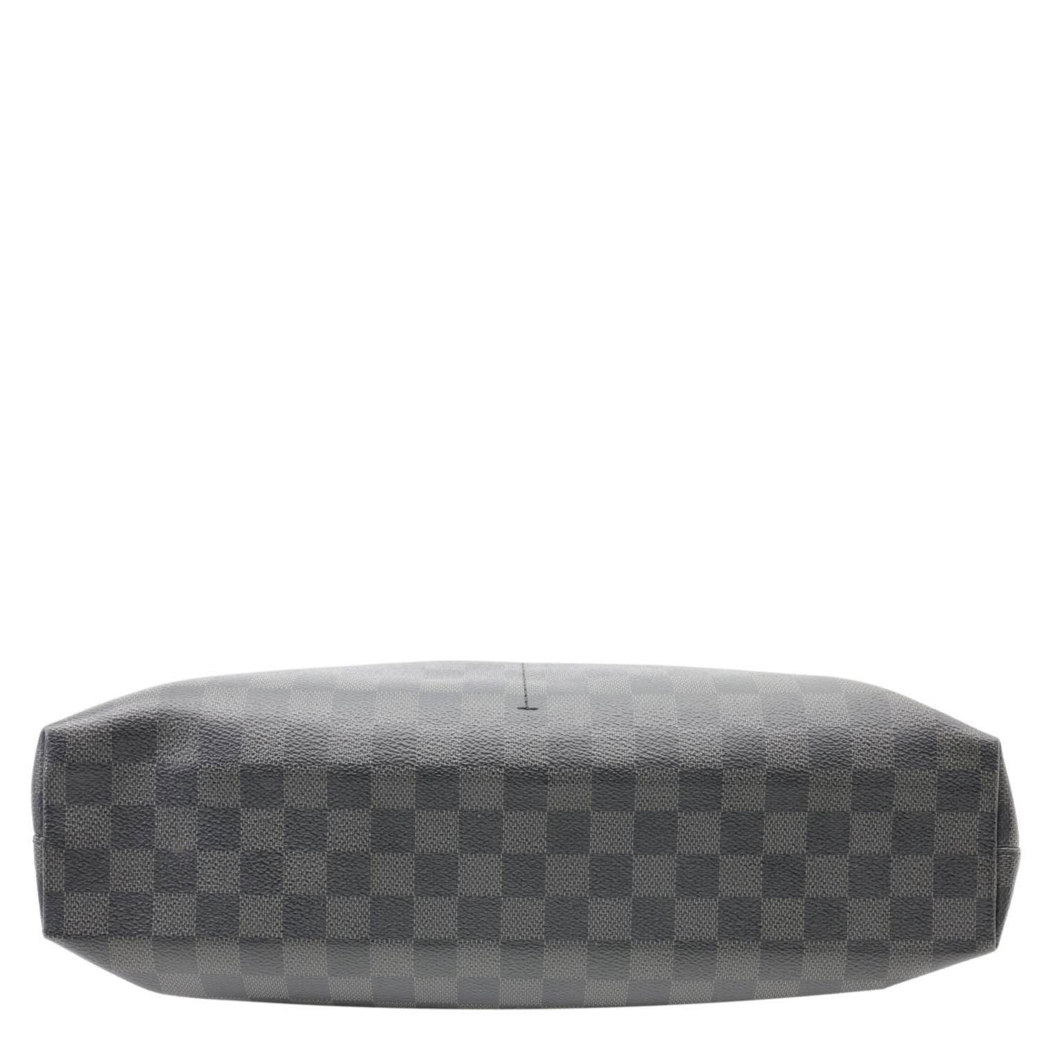LOUIS VUITTON 7 Days A Week Damier Graphite Crossbody Bag Black - Image 10