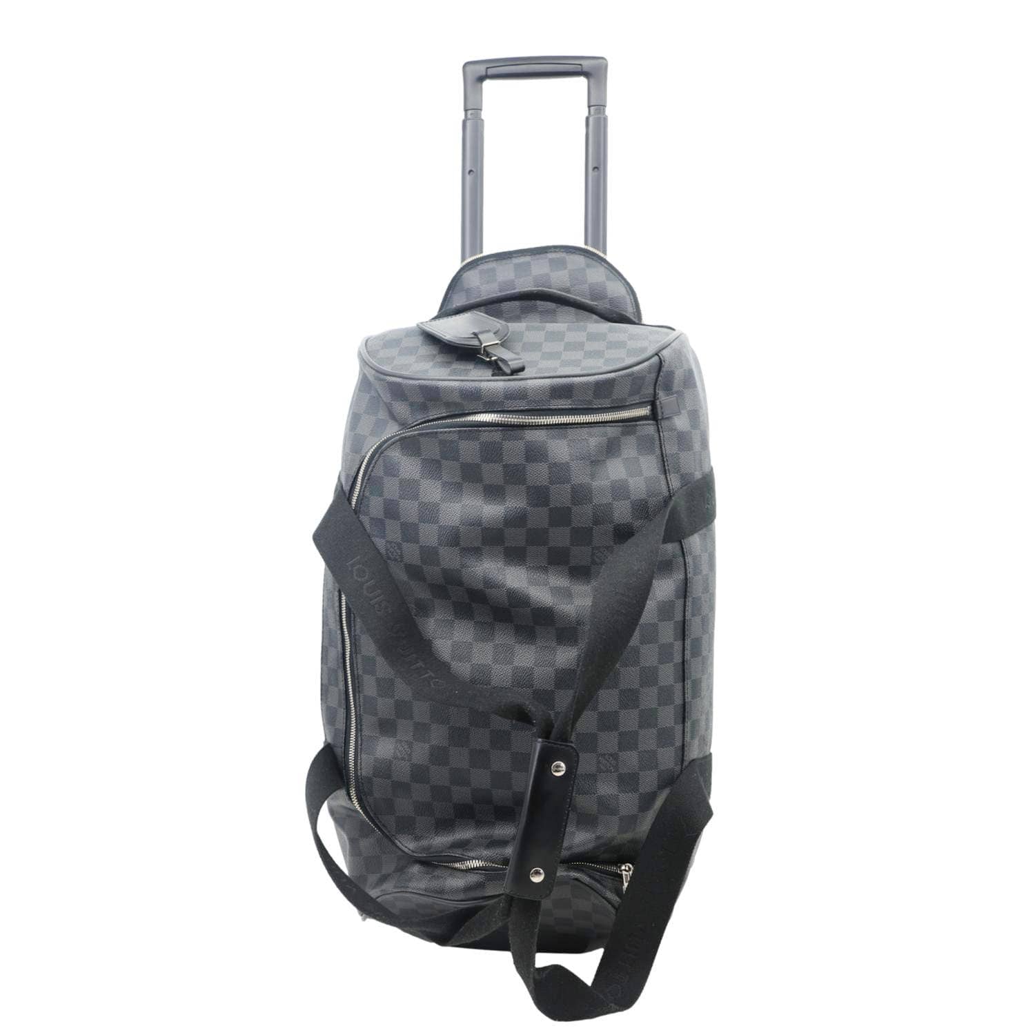 LOUIS VUITTON Neo Eole 55 Damier Graphite Rolling Travel Bag Black - Image 3