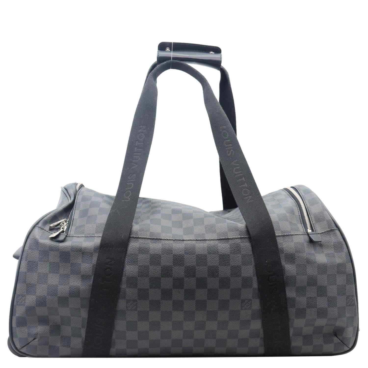 LOUIS VUITTON Neo Eole 55 Damier Graphite Rolling Travel Bag Black - Image 4