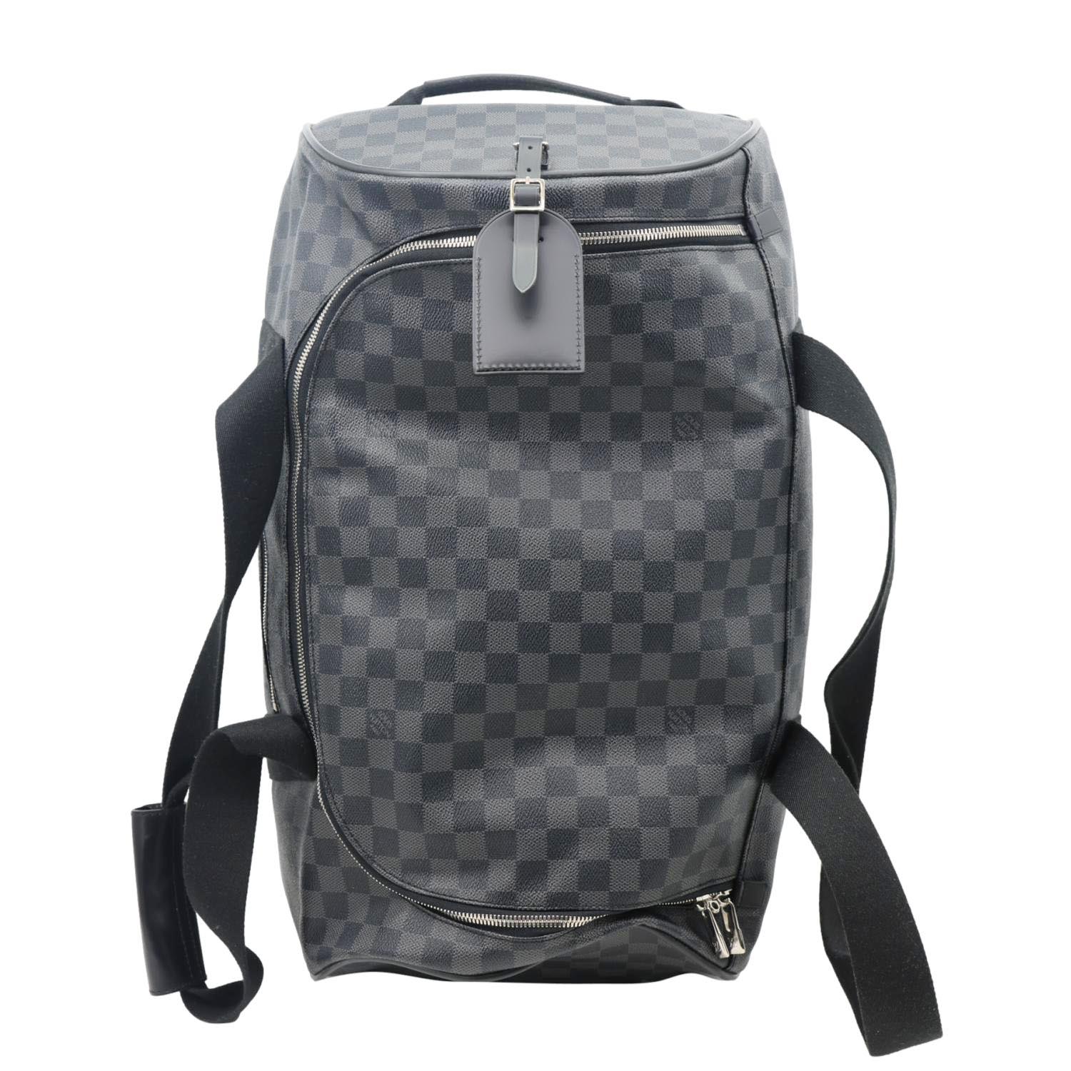 LOUIS VUITTON Neo Eole 55 Damier Graphite Rolling Travel Bag Black - Image 5