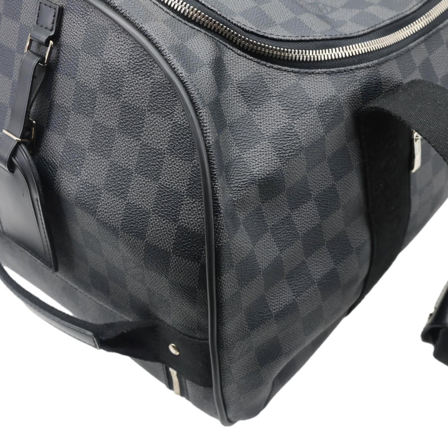LOUIS VUITTON Neo Eole 55 Damier Graphite Rolling Travel Bag Black - Image 9