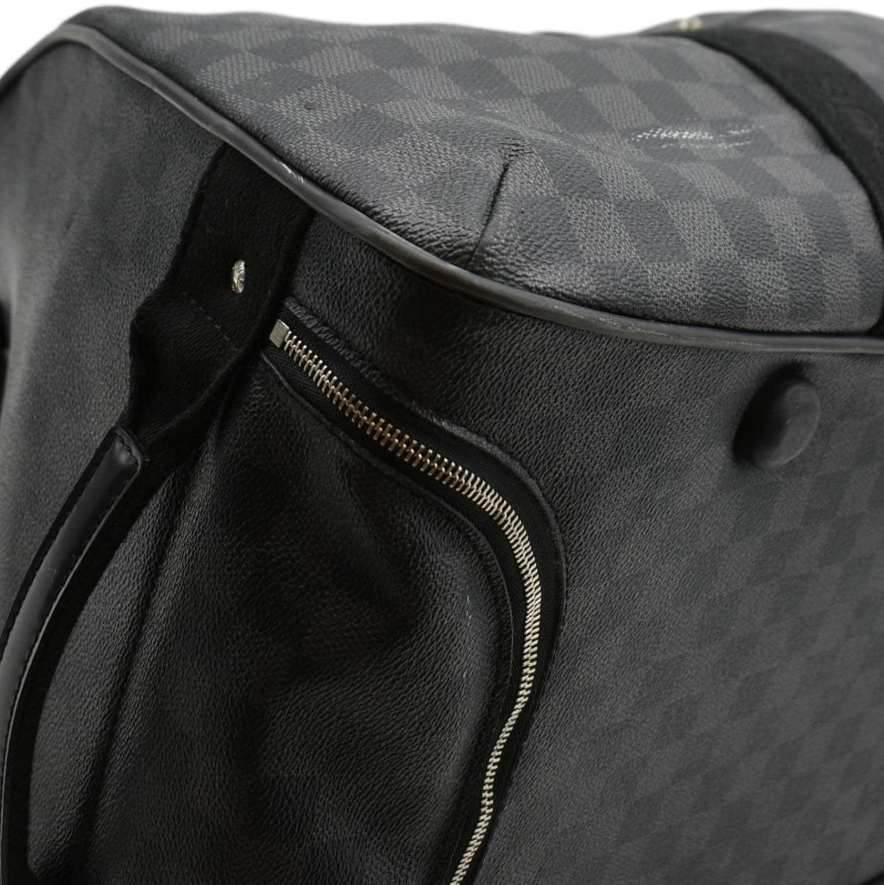 LOUIS VUITTON Neo Eole 65 Damier Graphite Rolling Duffle Bag Black - Image 8