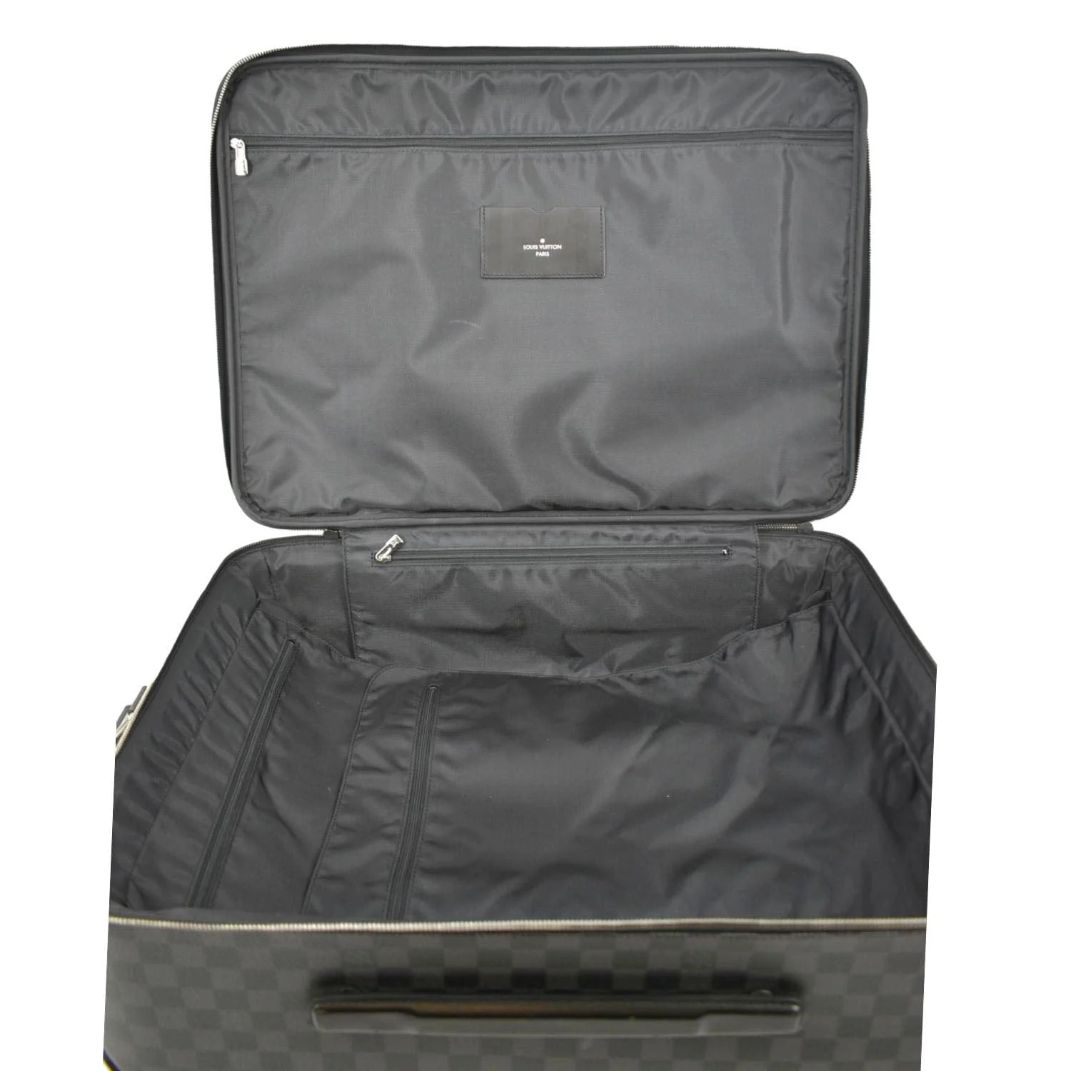 LOUIS VUITTON Pegase 55 Damier Graphite Business Suitcase Travel Bag Black - Image 12