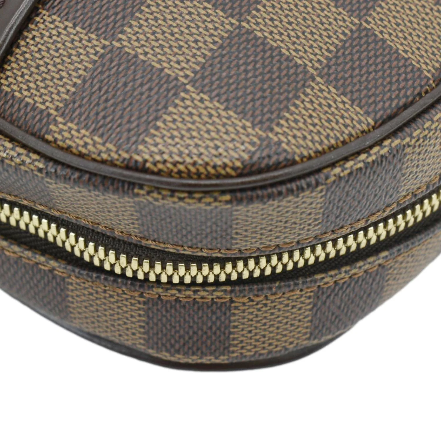 LOUIS VUITTON Ipanema GM Damier Ebene Crossbody Bag Brown - Image 6