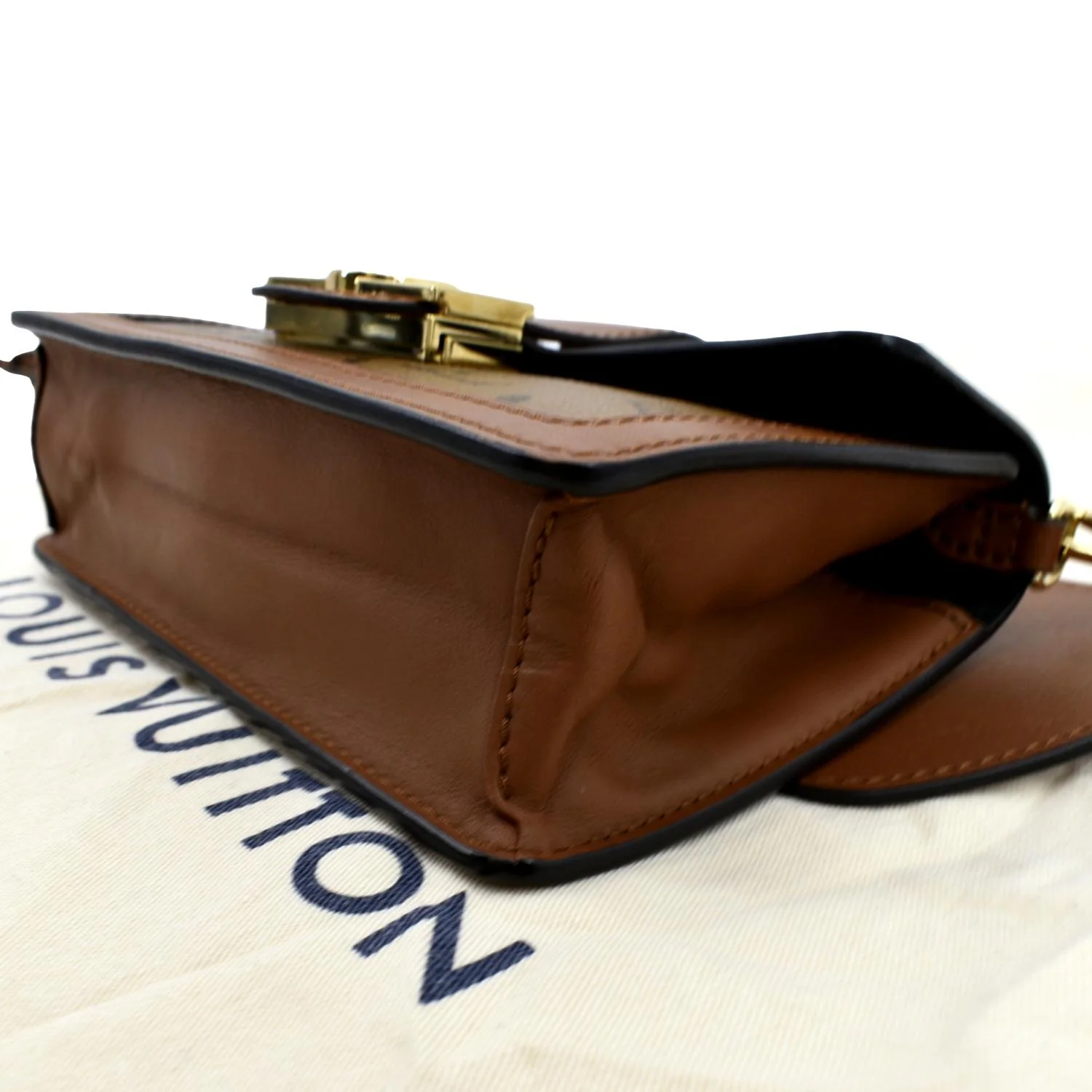 LOUIS VUITTON Dauphine Monogram Reverse Canvas Bumbag Brown - Image 8