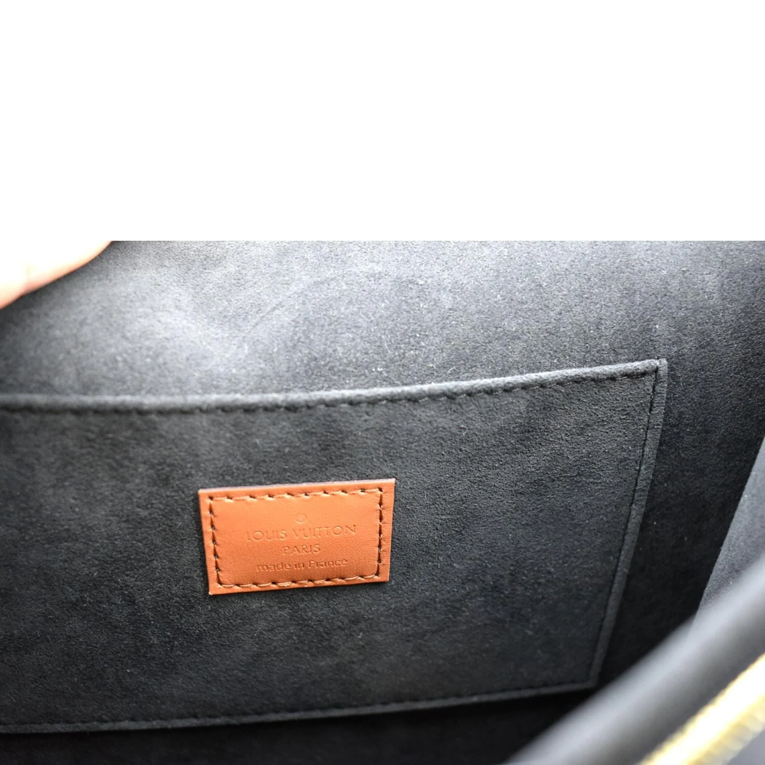 LOUIS VUITTON Dauphine MM Monogram Reverse Canvas Shoulder Bag Brown - Image 11