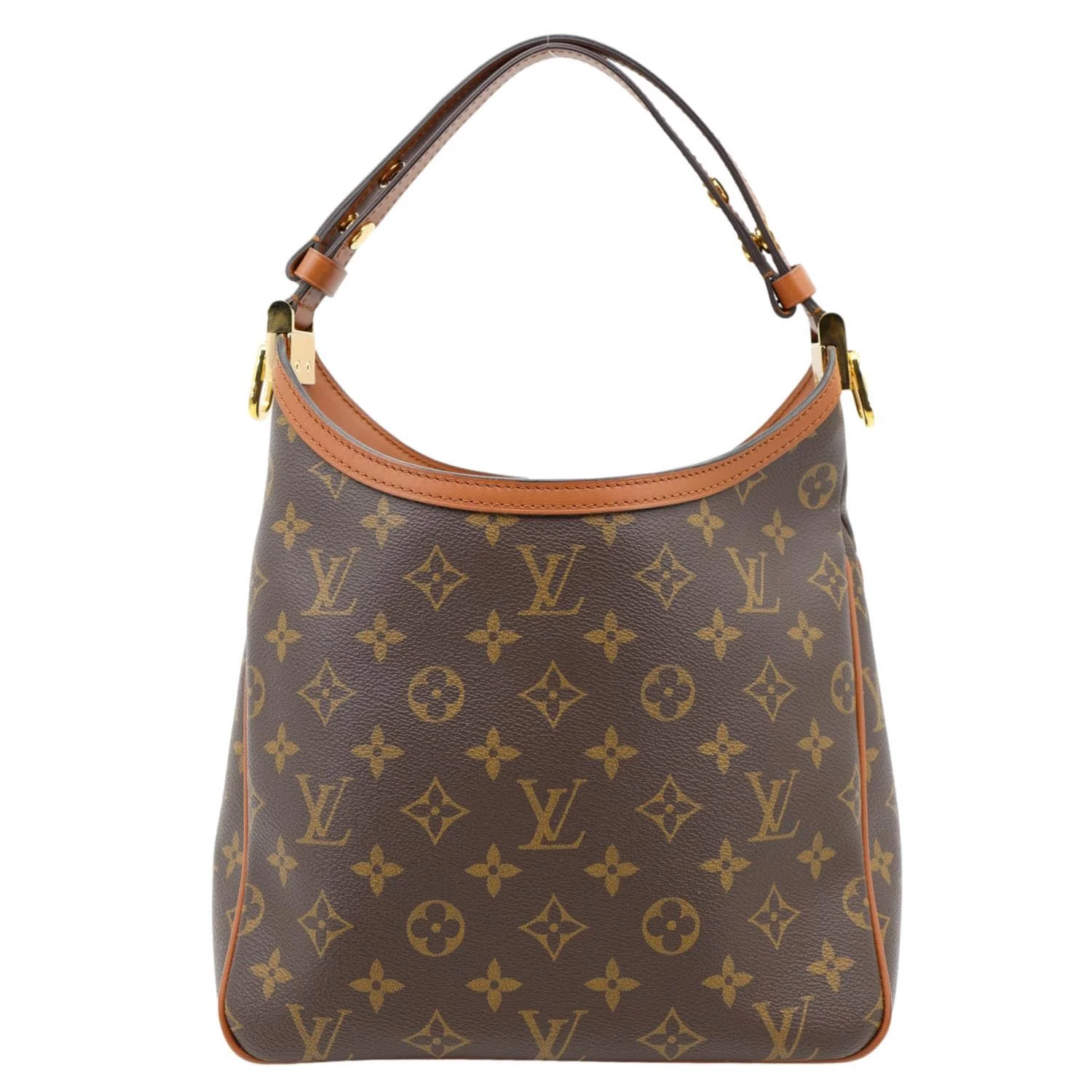 LOUIS VUITTON Dauphine Monogram Reverse Canvas Hobo Shoulder Bag Brown - Image 4