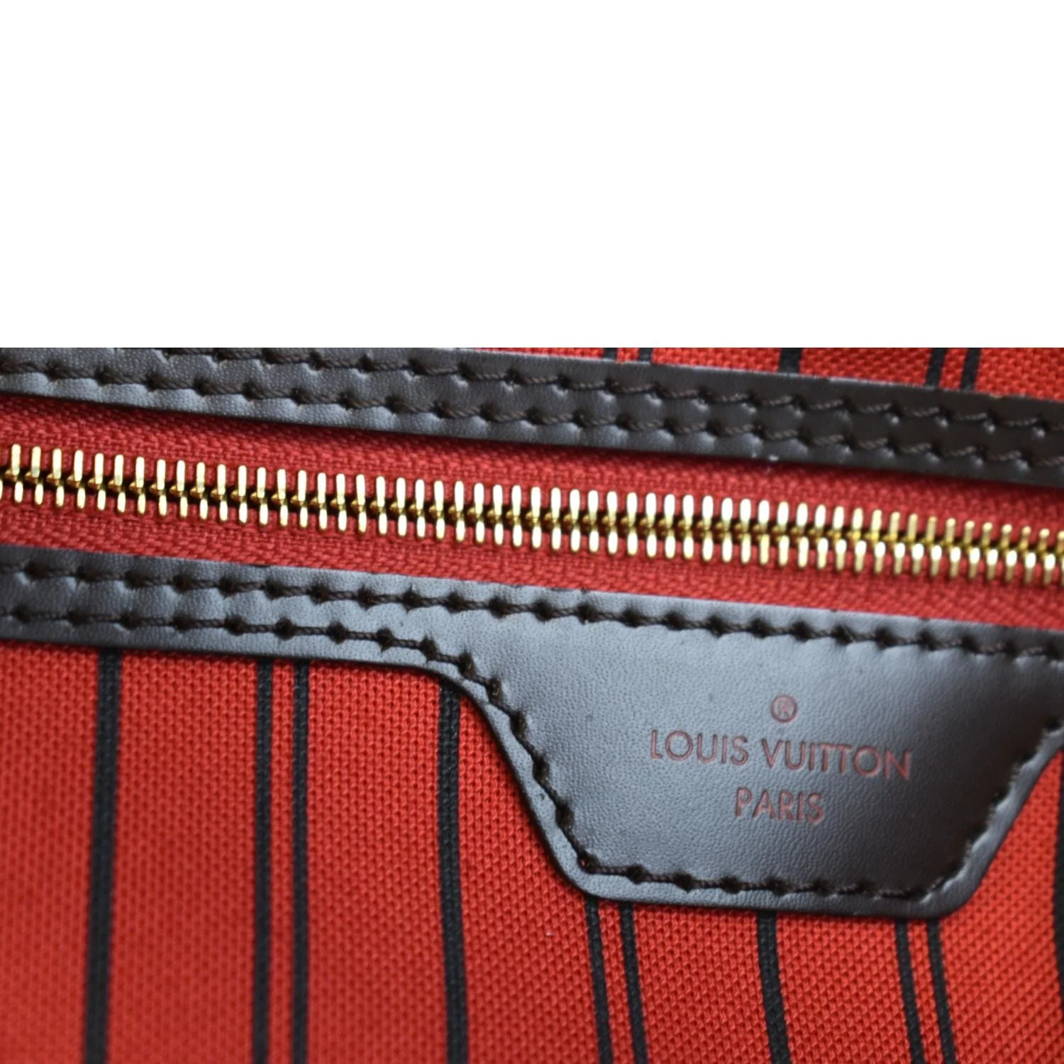 LOUIS VUITTON Delightful MM Damier Ebene Hobo Bag Brown - Image 13
