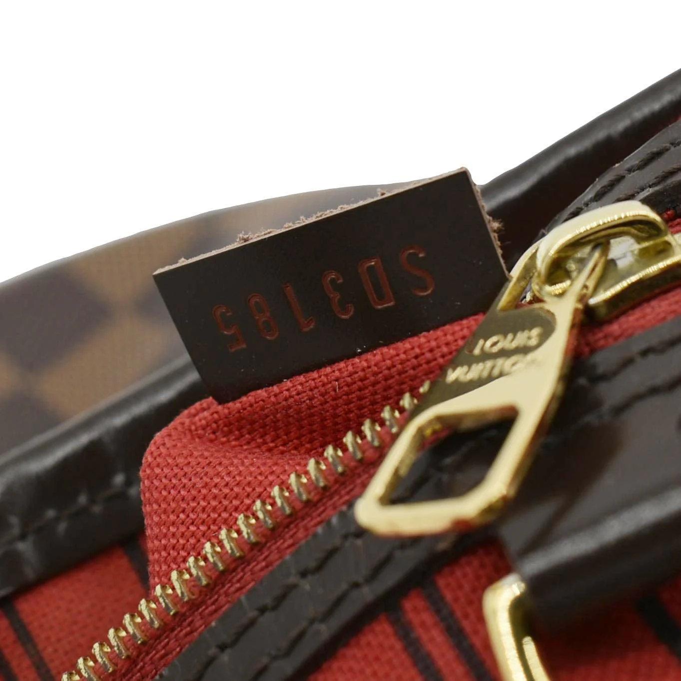 LOUIS VUITTON Delightful MM Damier Ebene Hobo Bag Brown - Image 12