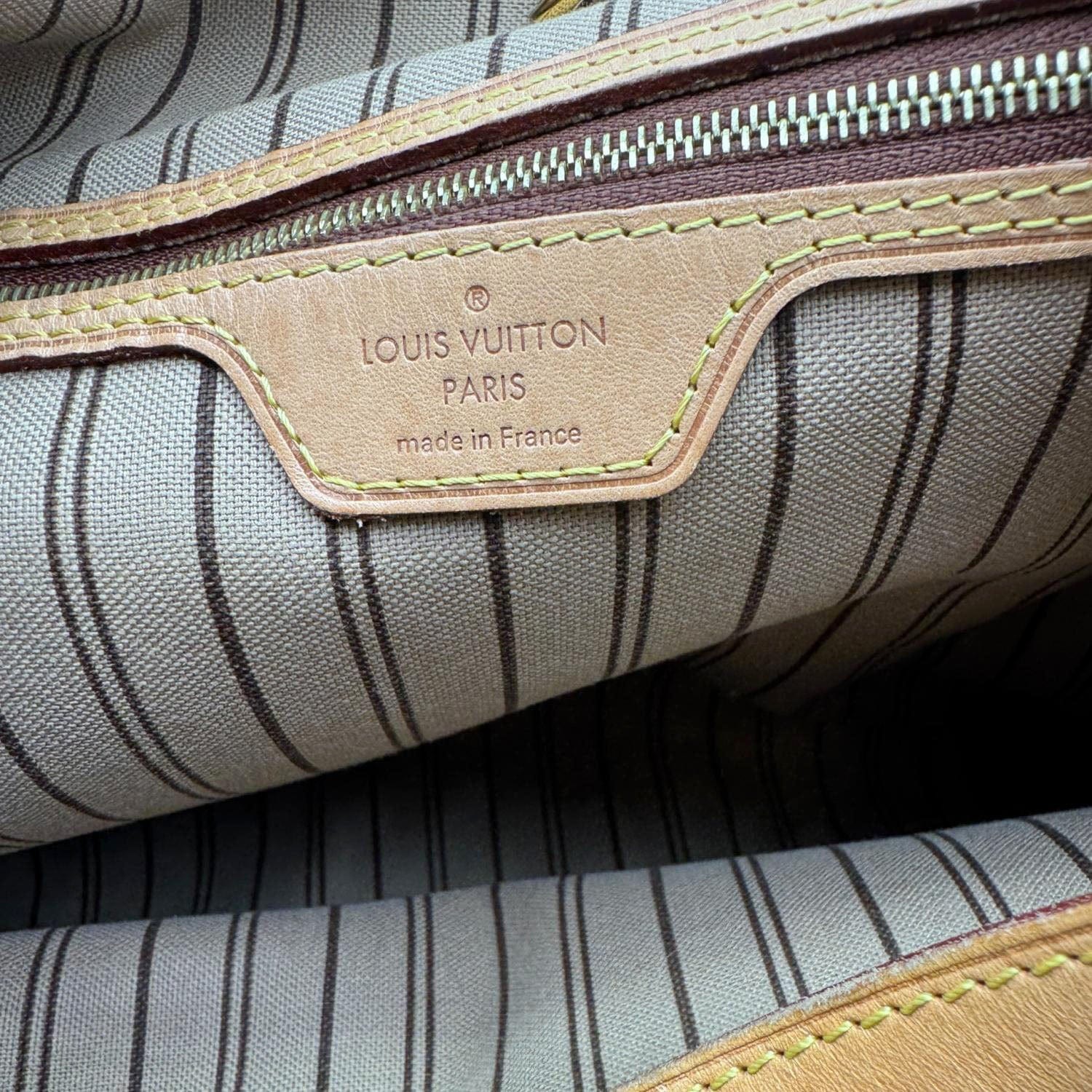 LOUIS VUITTON Delightful MM NM Monogram Canvas Hobo Shoulder Bag Brown - Image 11