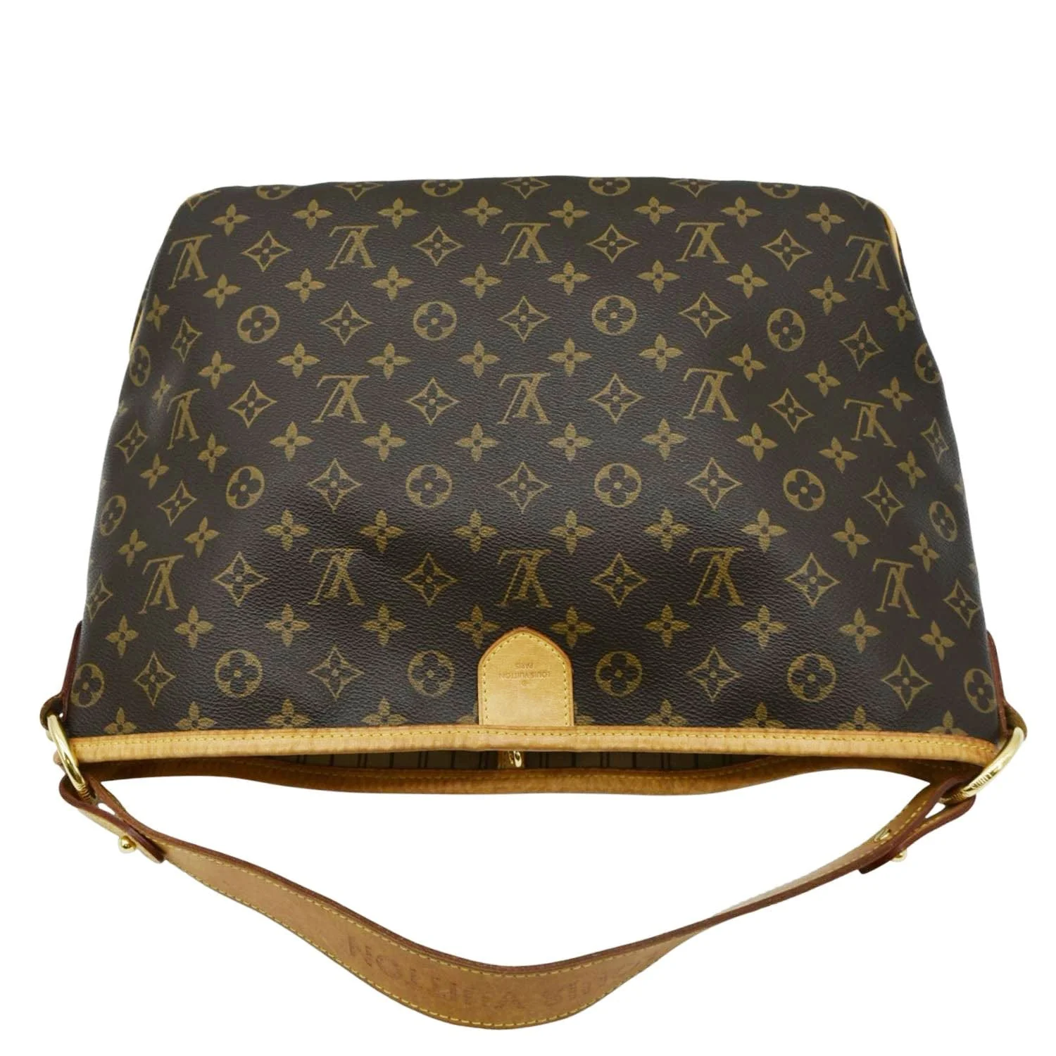 LOUIS VUITTON Delightful PM Monogram Canvas Hobo Bag Brown - Image 5