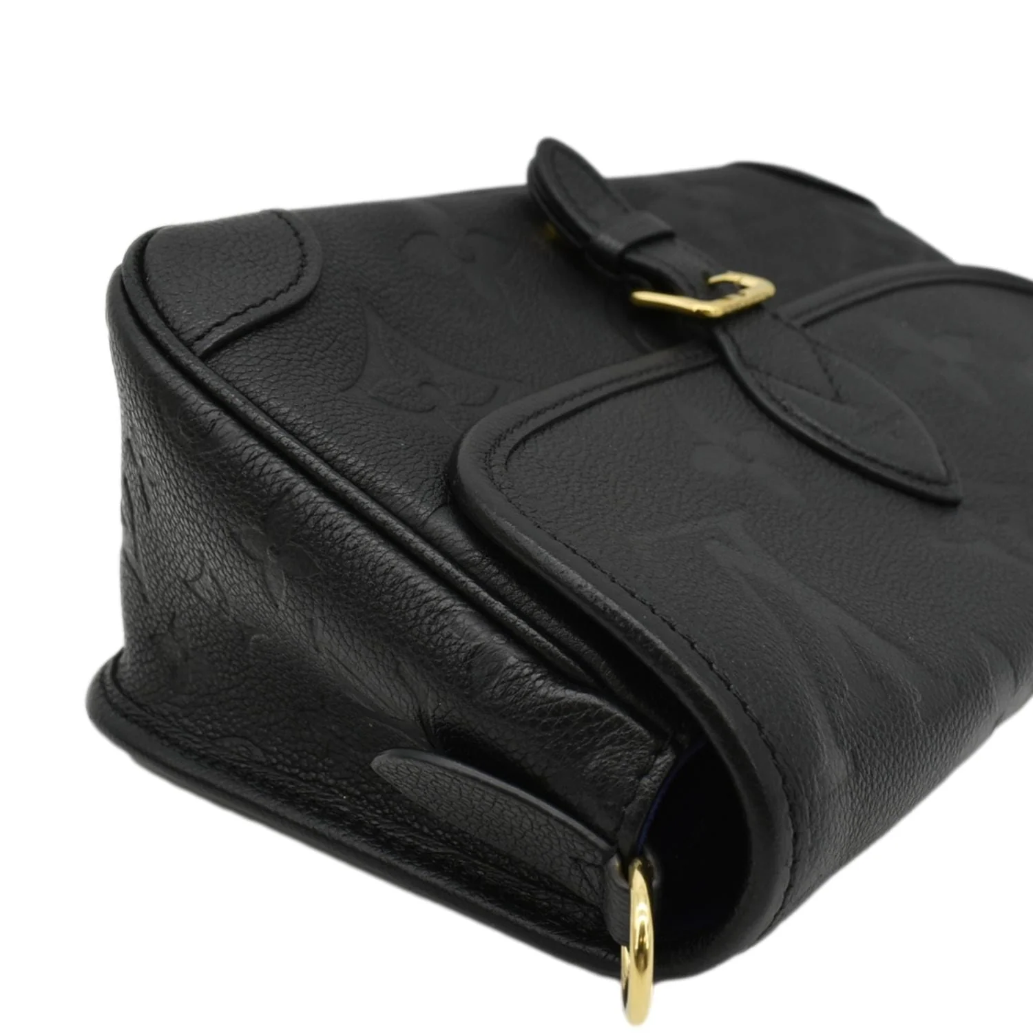 LOUIS VUITTON  Diane Empreinte Leather Crossbody Bag Black - Image 5