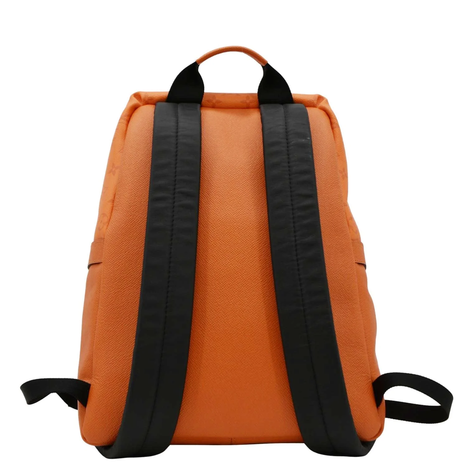 LOUIS VUITTON Discovery Taiga leather Backpack Orange - Image 4