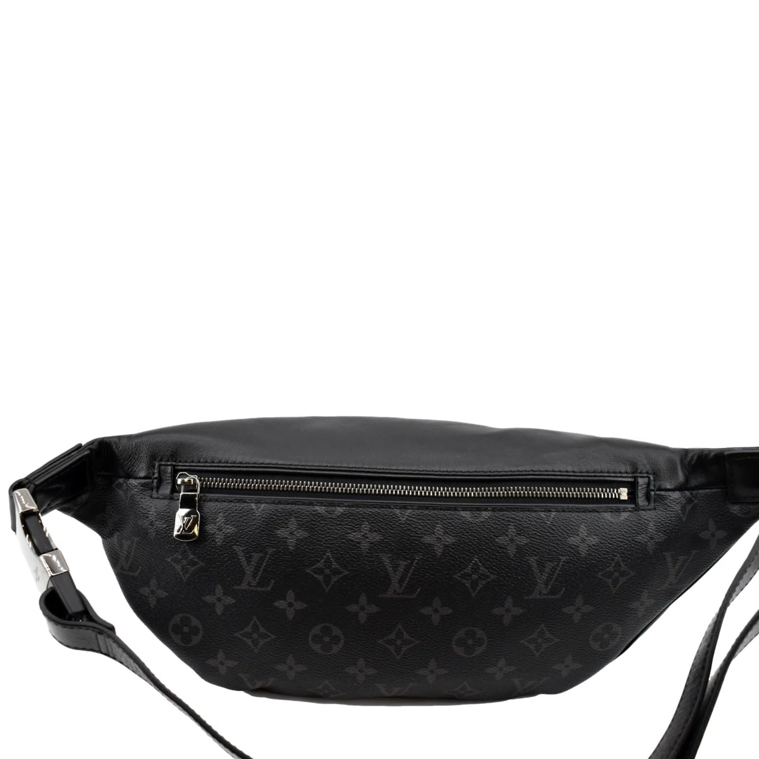 LOUIS VUITTON Discovery Monogram Eclipse Leather Bumbag Black - Image 3