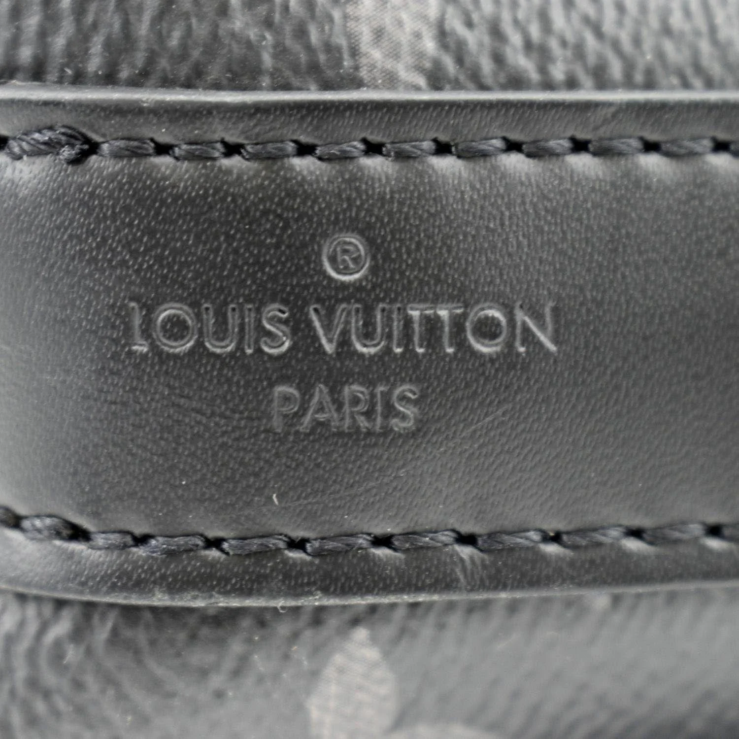 LOUIS VUITTON District PM Monogram Eclipse Messenger Bag Black - Image 11