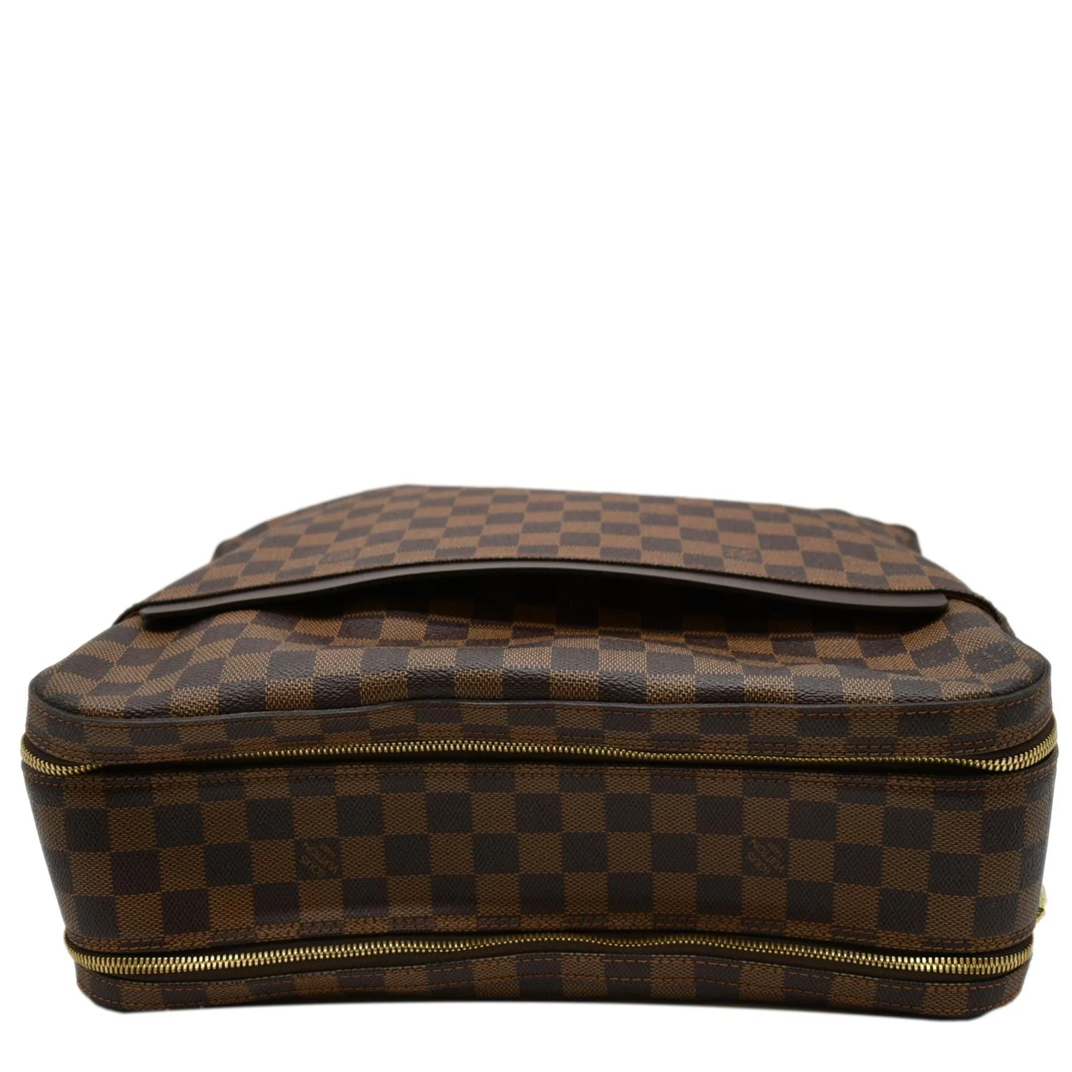 LOUIS VUITTON Dorsoduro Damier Ebene Messenger Crossbody Bag Brown - Image 4