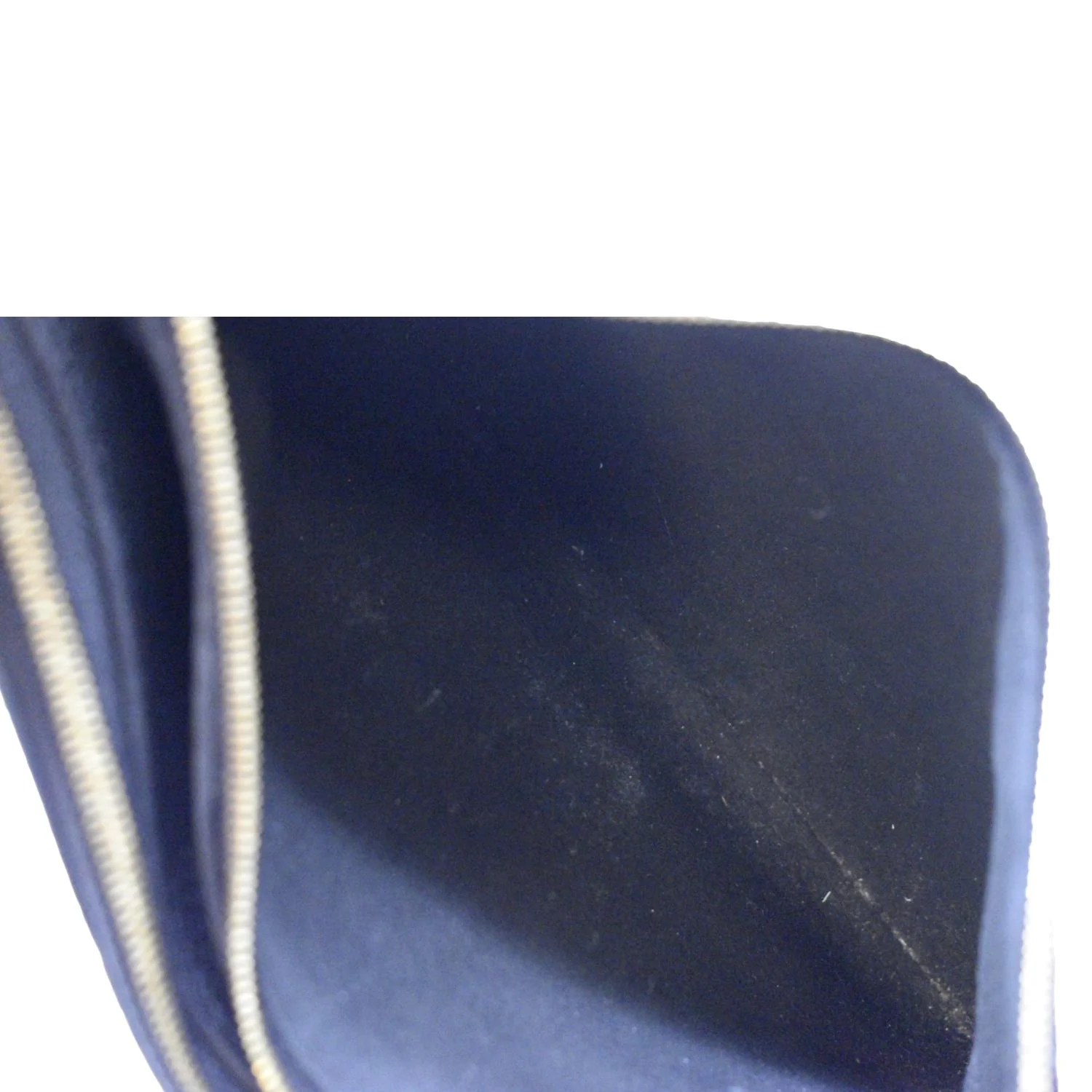 LOUIS VUITTON Double Zip Pochette Monogram Empreinte Crossbody Bag Black - Image 10