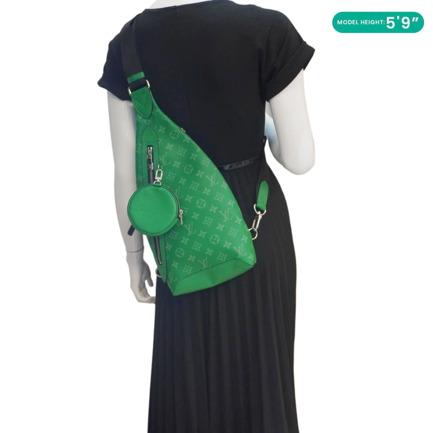 LOUIS VUITTON Duo Taigarama Slingbag Cactus Green - Image 2