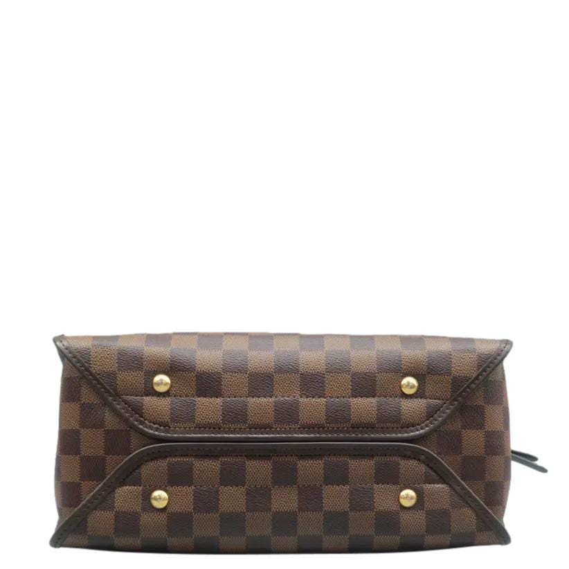 LOUIS VUITTON Duomo Damier Ebene Crossbody Bag Brown - Image 5