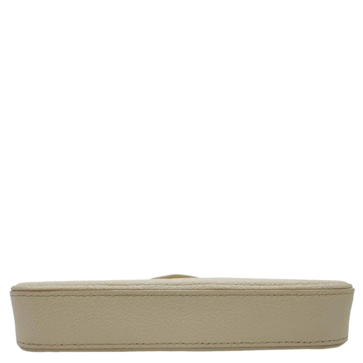 LOUIS VUITTON Easy Pouch On Strap Empreinte Leather Shoulder Bag Pouch Cream - Image 10
