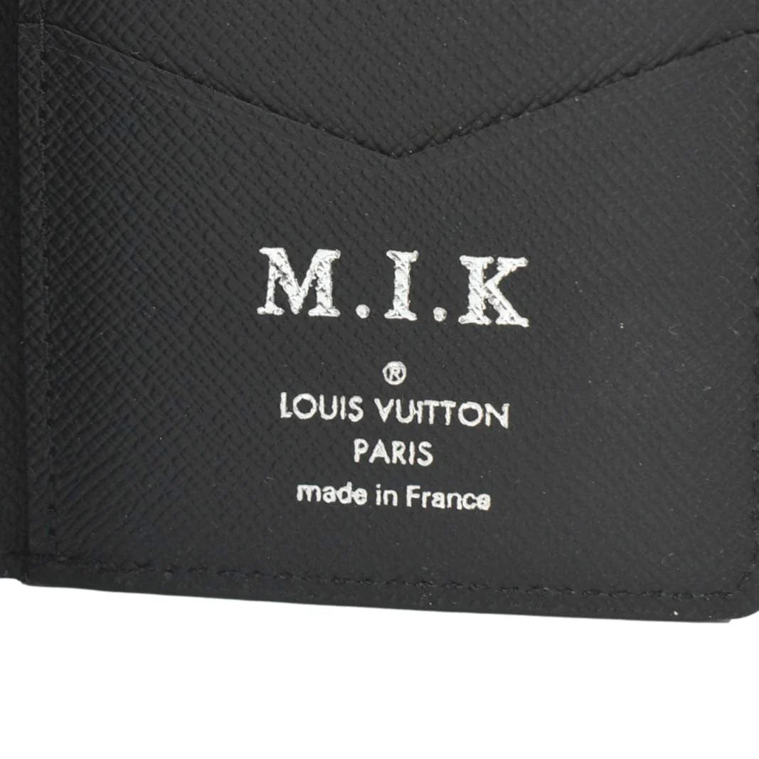 LOUIS VUITTON Split Monogram Eclipse Canvas Pocket Organizer Black - Image 6
