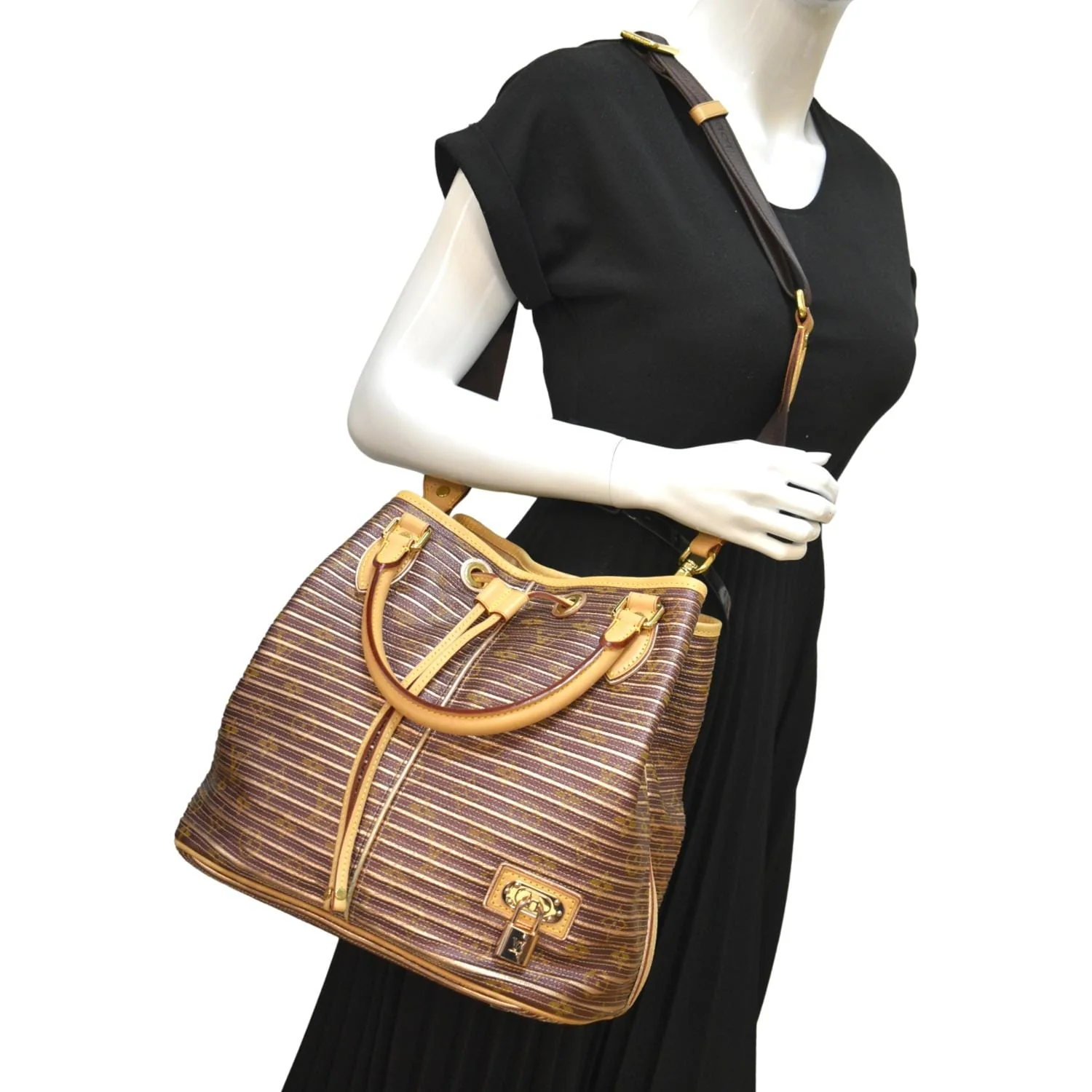 LOUIS VUITTON Eden Neo Monogram Canvas Shoulder Bag Peche - Image 2