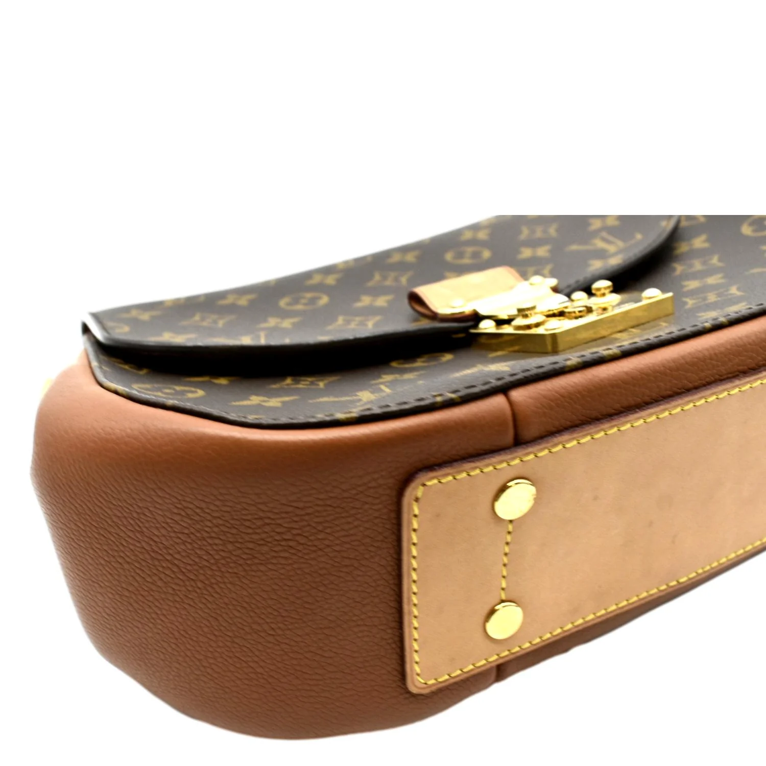 LOUIS VUITTON Eden Noe Monogram Canvas Shoulder Bag Brown - Image 8