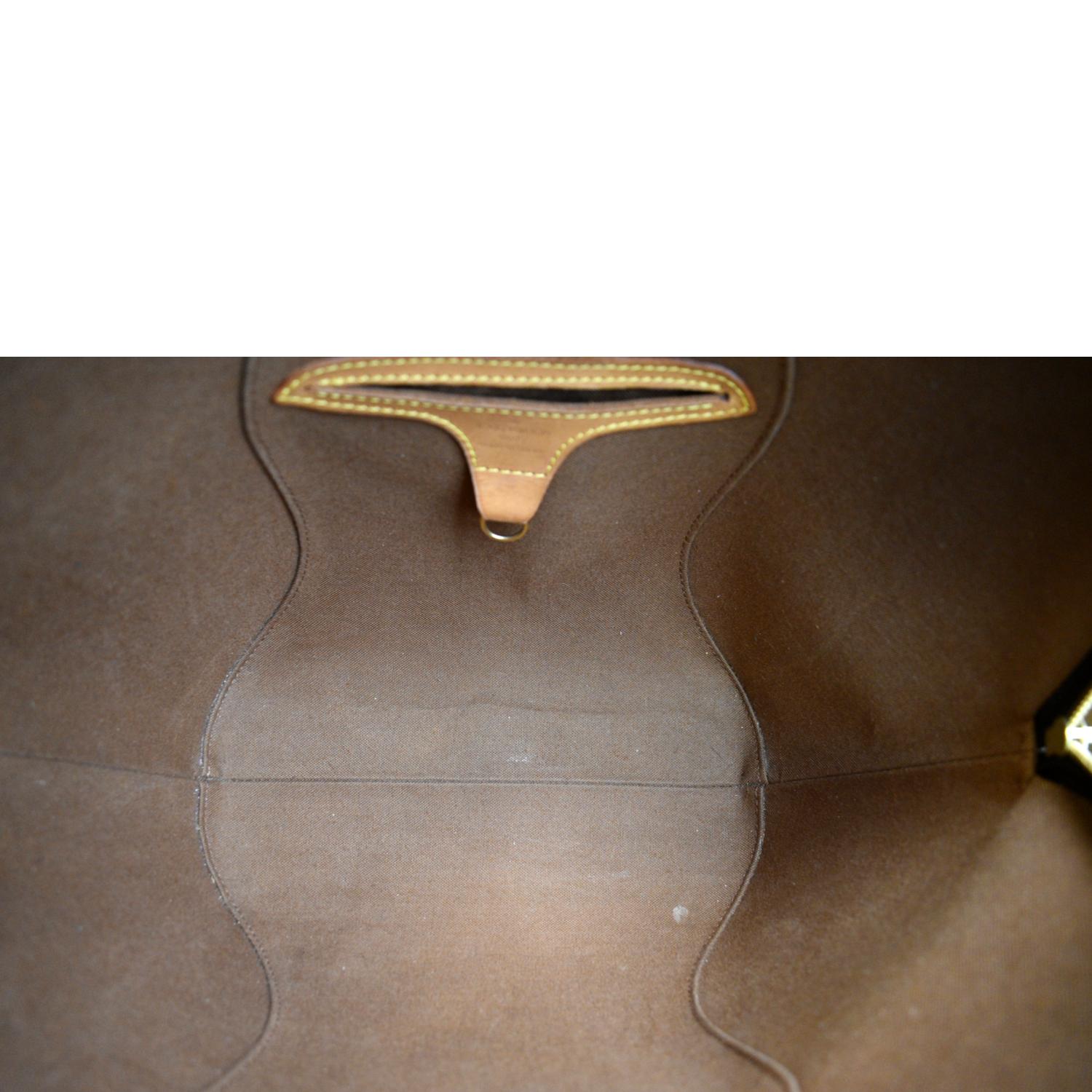 LOUIS VUITTON Ellipse MM Monogram Canvas Satchel Bag Brown - Image 10