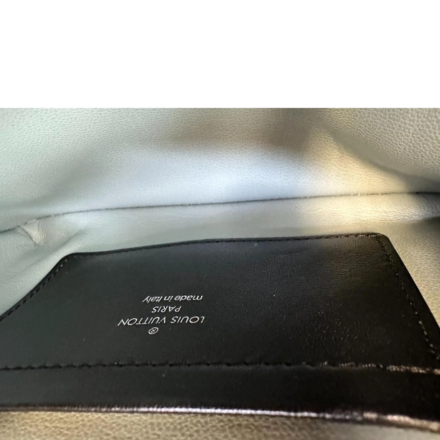 LOUIS VUITTON Coussin Monogram Embossed Pochette Crossbody Bag Black - Image 10