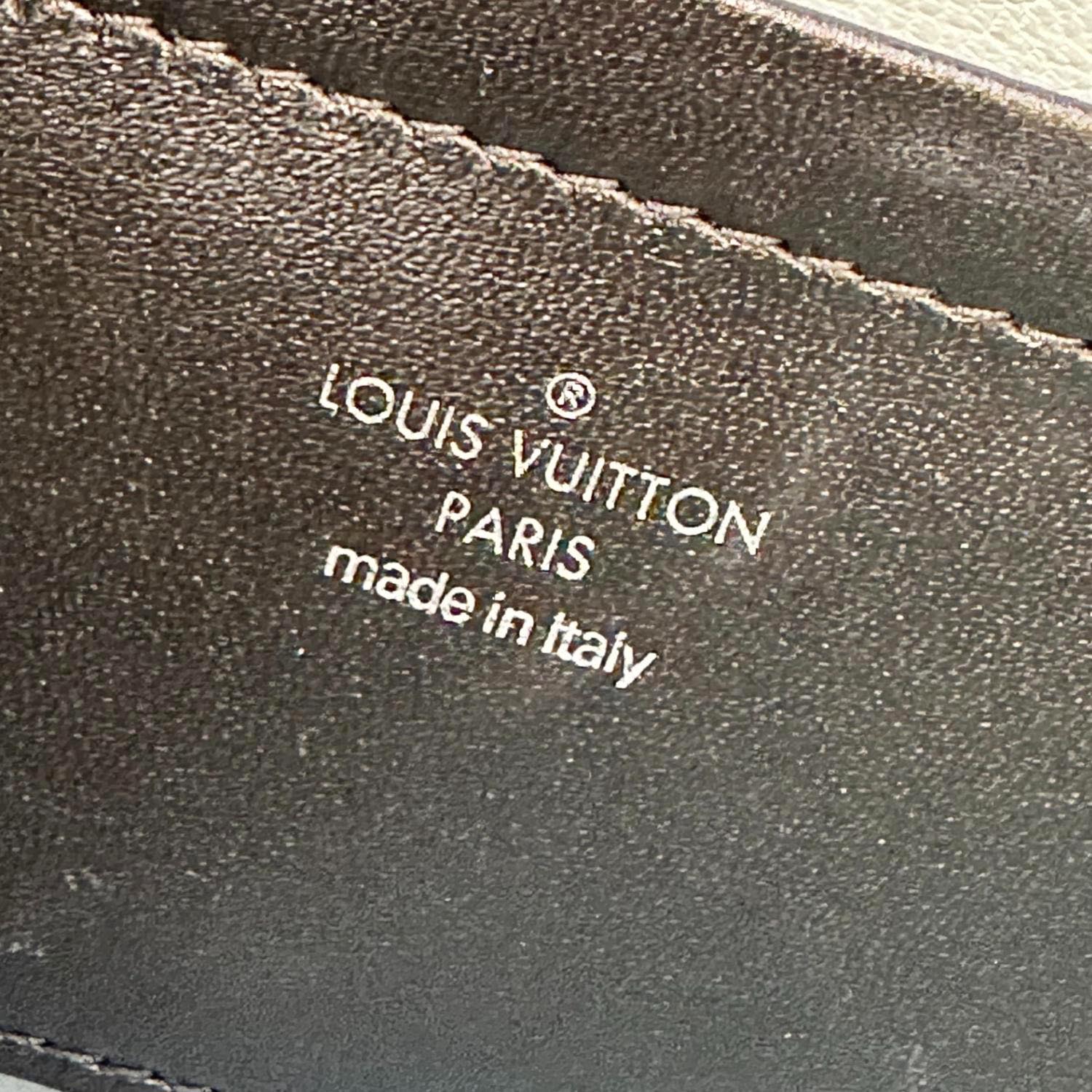 LOUIS VUITTON Coussin Monogram Embossed Pochette Crossbody Bag Black - Image 11