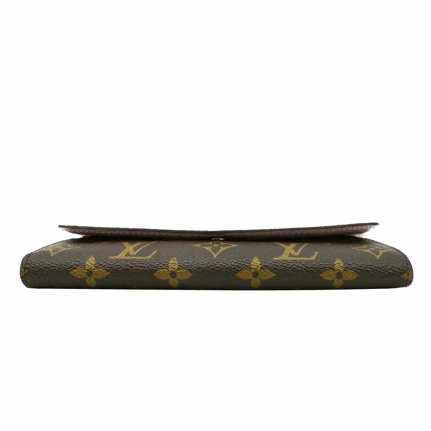 LOUIS VUITTON Emilie Monogram Canvas Wallet Rose Ballerine - Image 10
