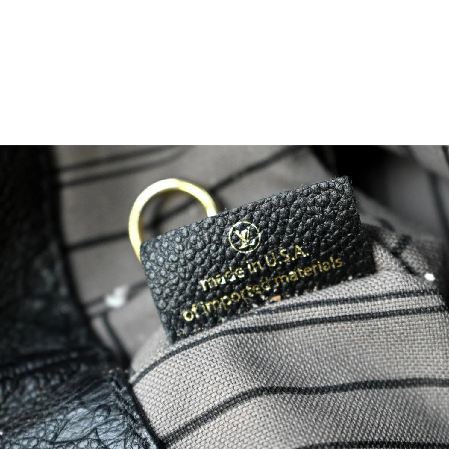 LOUIS VUITTON Artsy MM Empreinte Leather Hobo Bag Black - Image 11